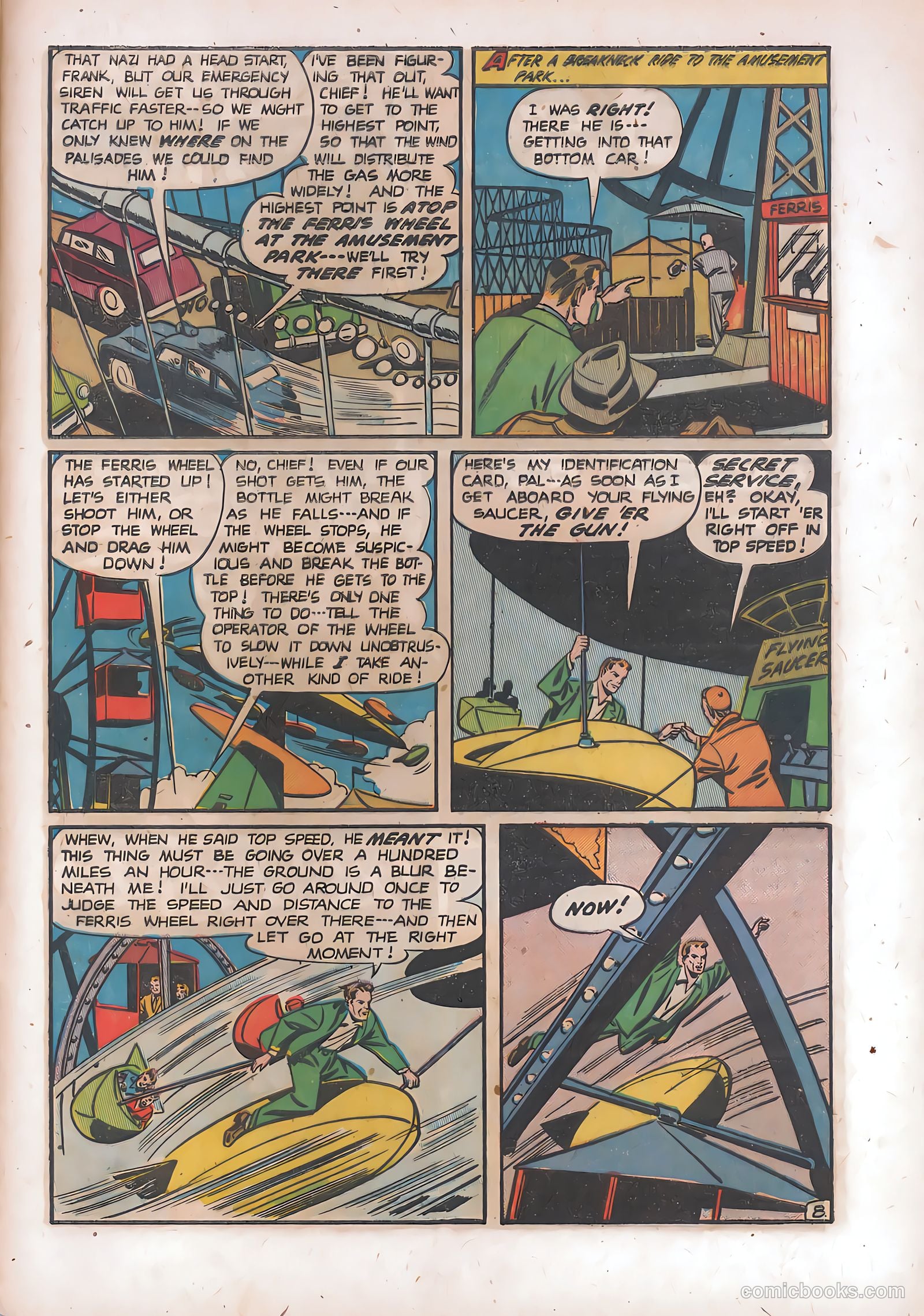 Spy-Hunters #18 (1952) — page 31 of 36