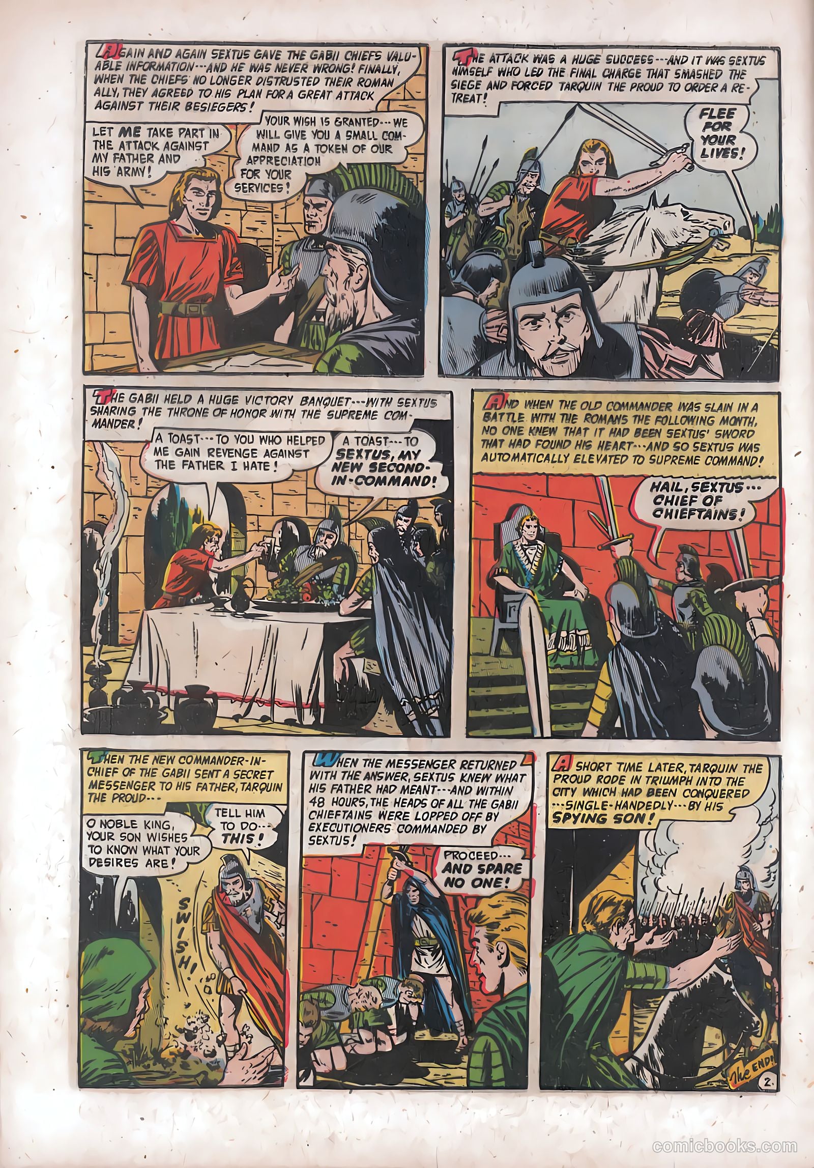 Spy-Hunters #18 (1952) — page 34 of 36