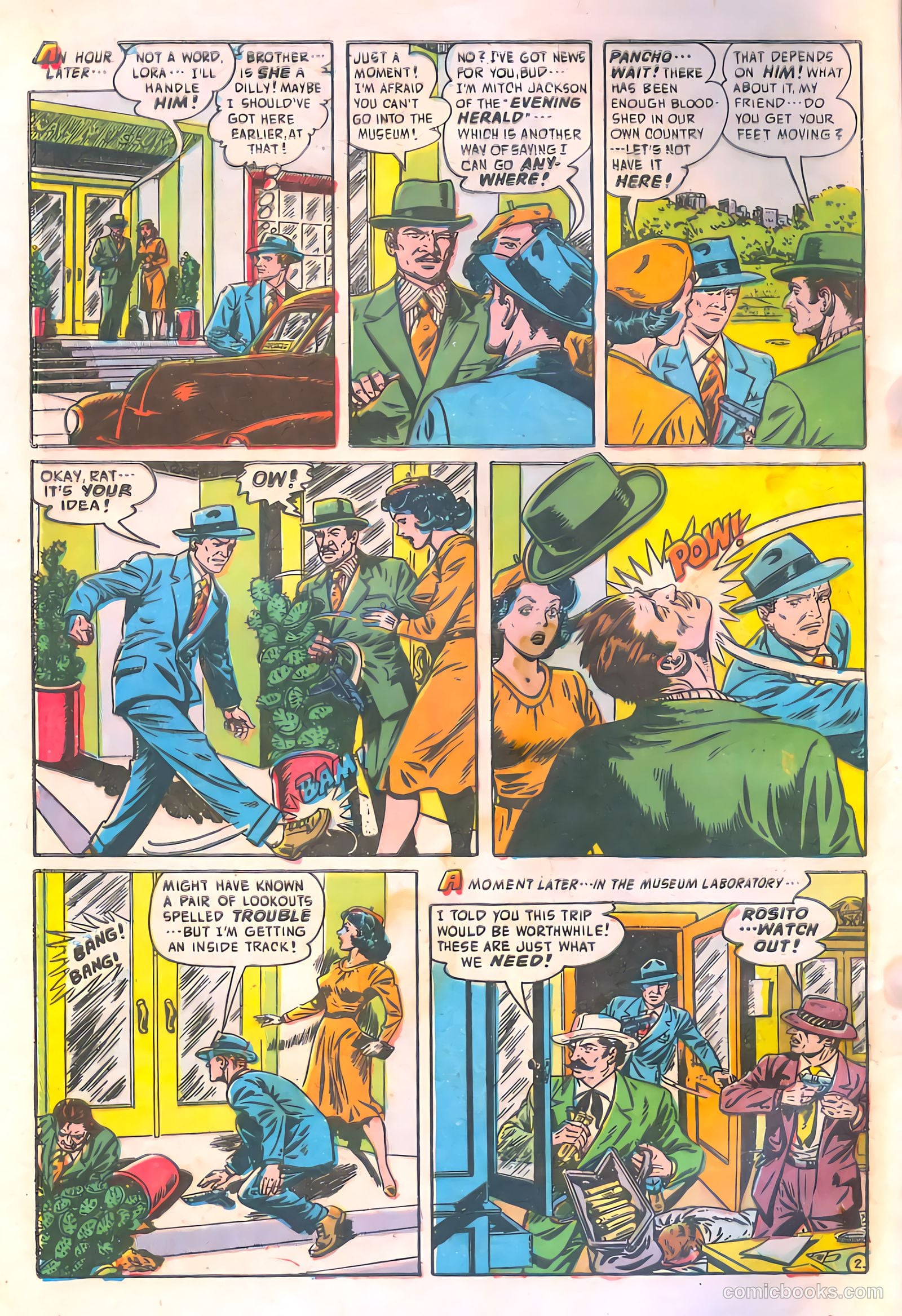 Spy-Hunters #19 (1952) — page 4 of 36