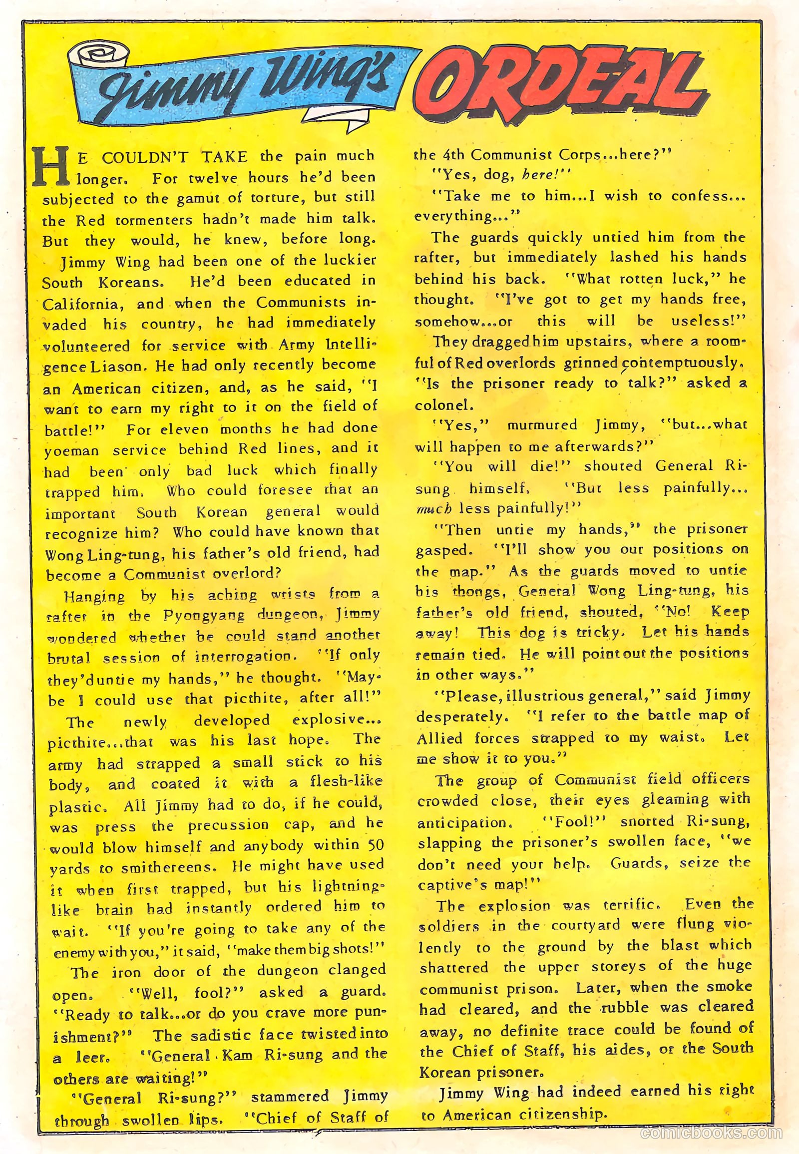 Spy-Hunters #19 (1952) — page 24 of 36