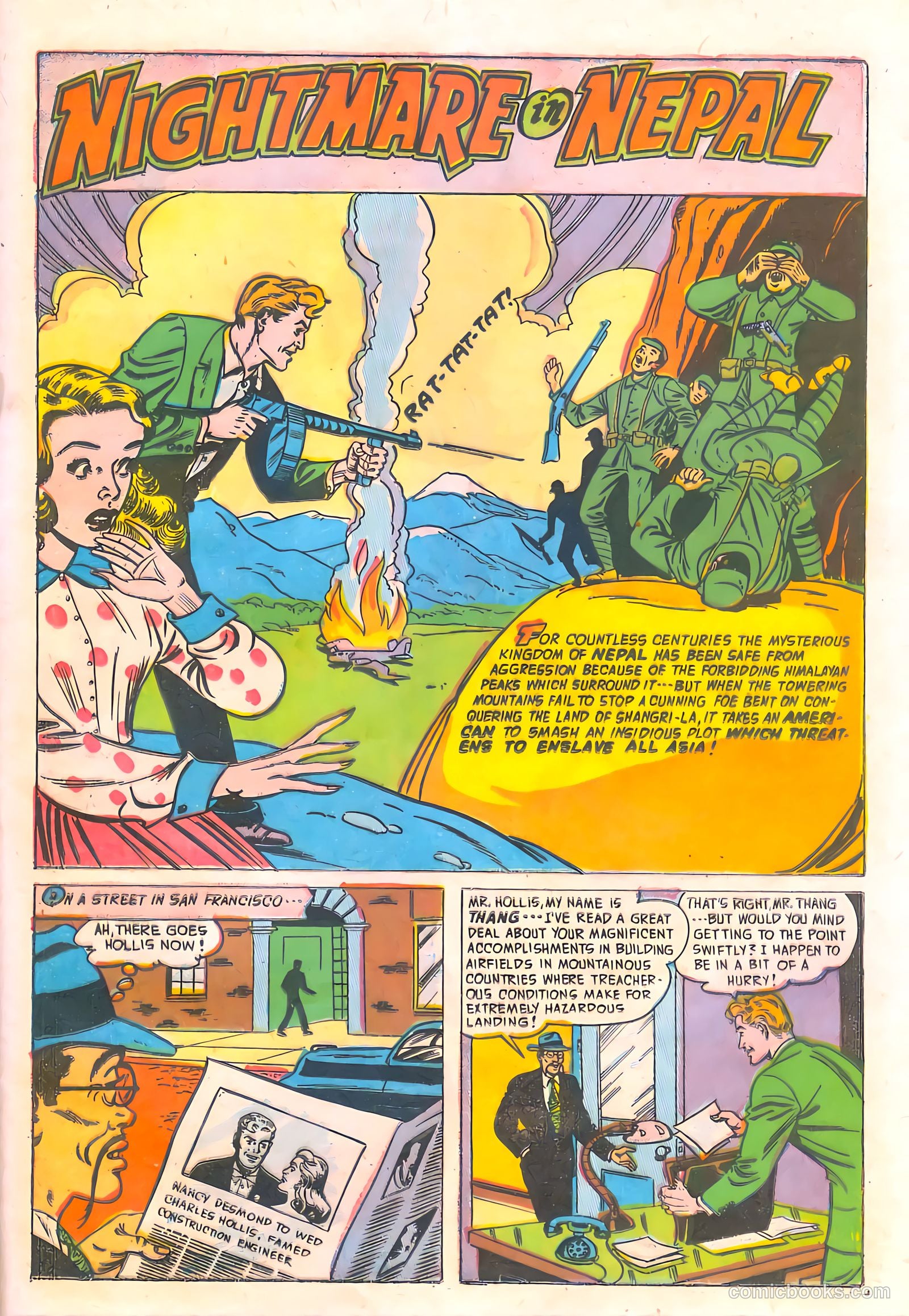 Spy-Hunters #19 (1952) — page 25 of 36