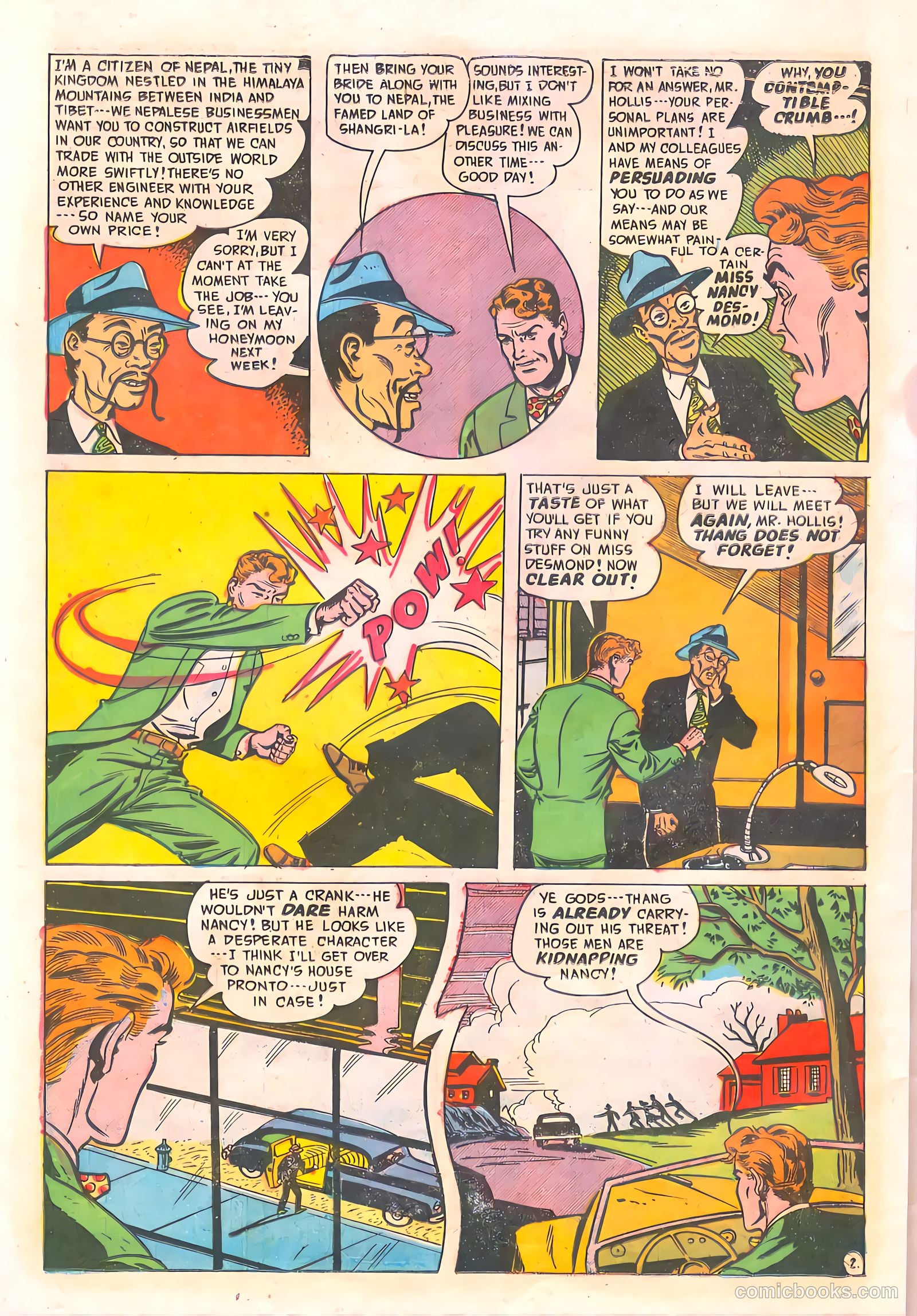 Spy-Hunters #19 (1952) — page 26 of 36