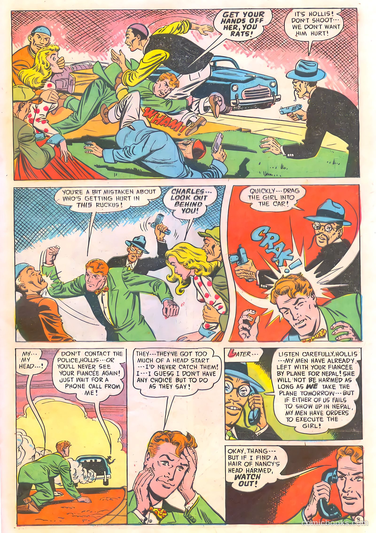 Spy-Hunters #19 (1952) — page 27 of 36