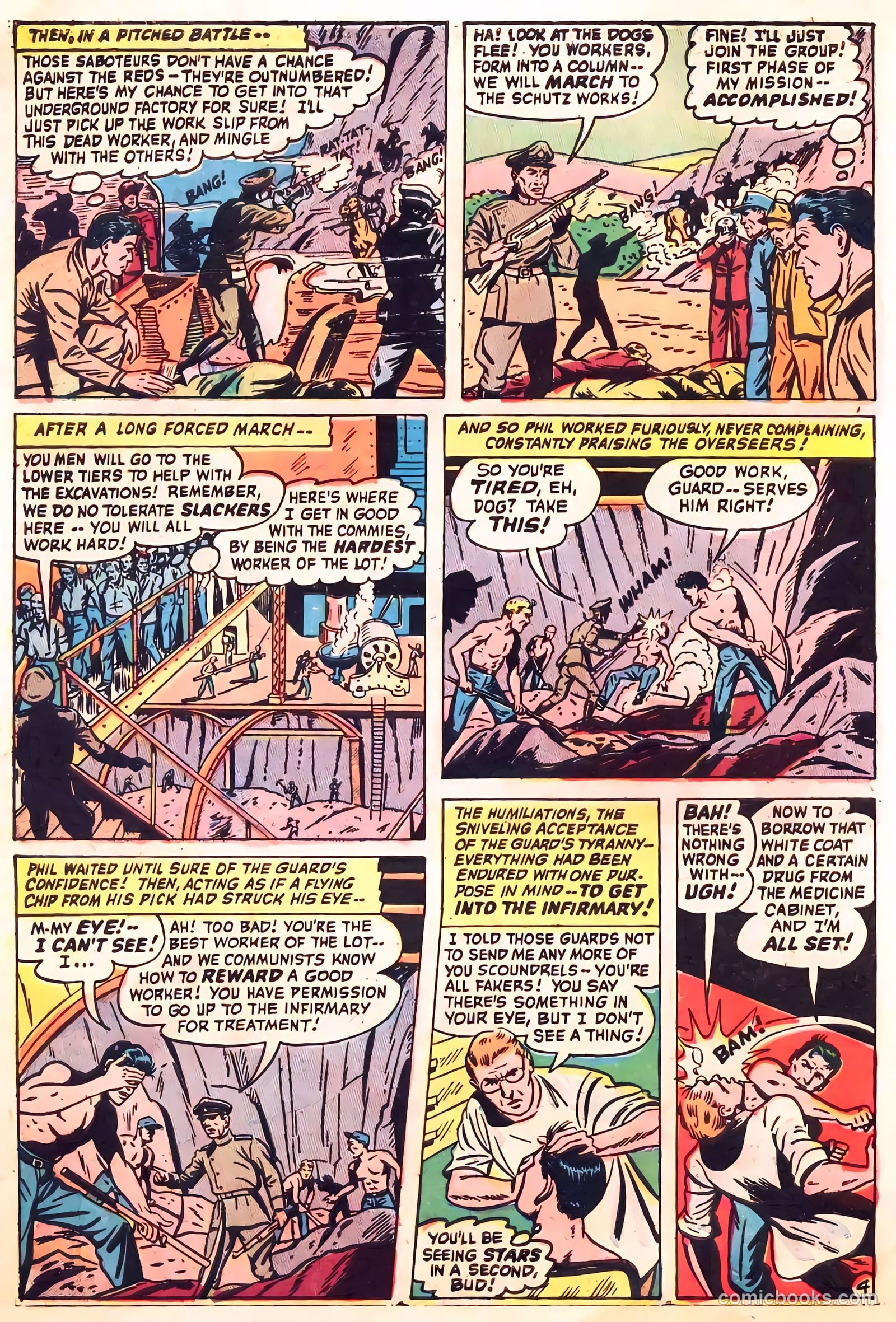 Spy-Hunters #20 (1952) — page 6 of 36