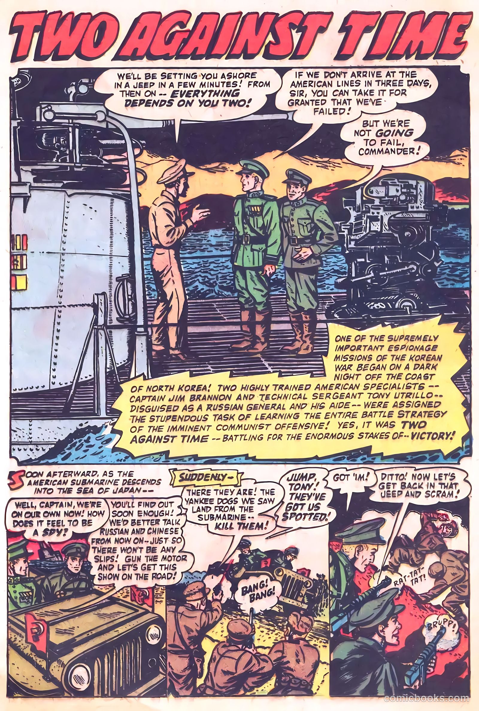 Spy-Hunters #20 (1952) — page 11 of 36