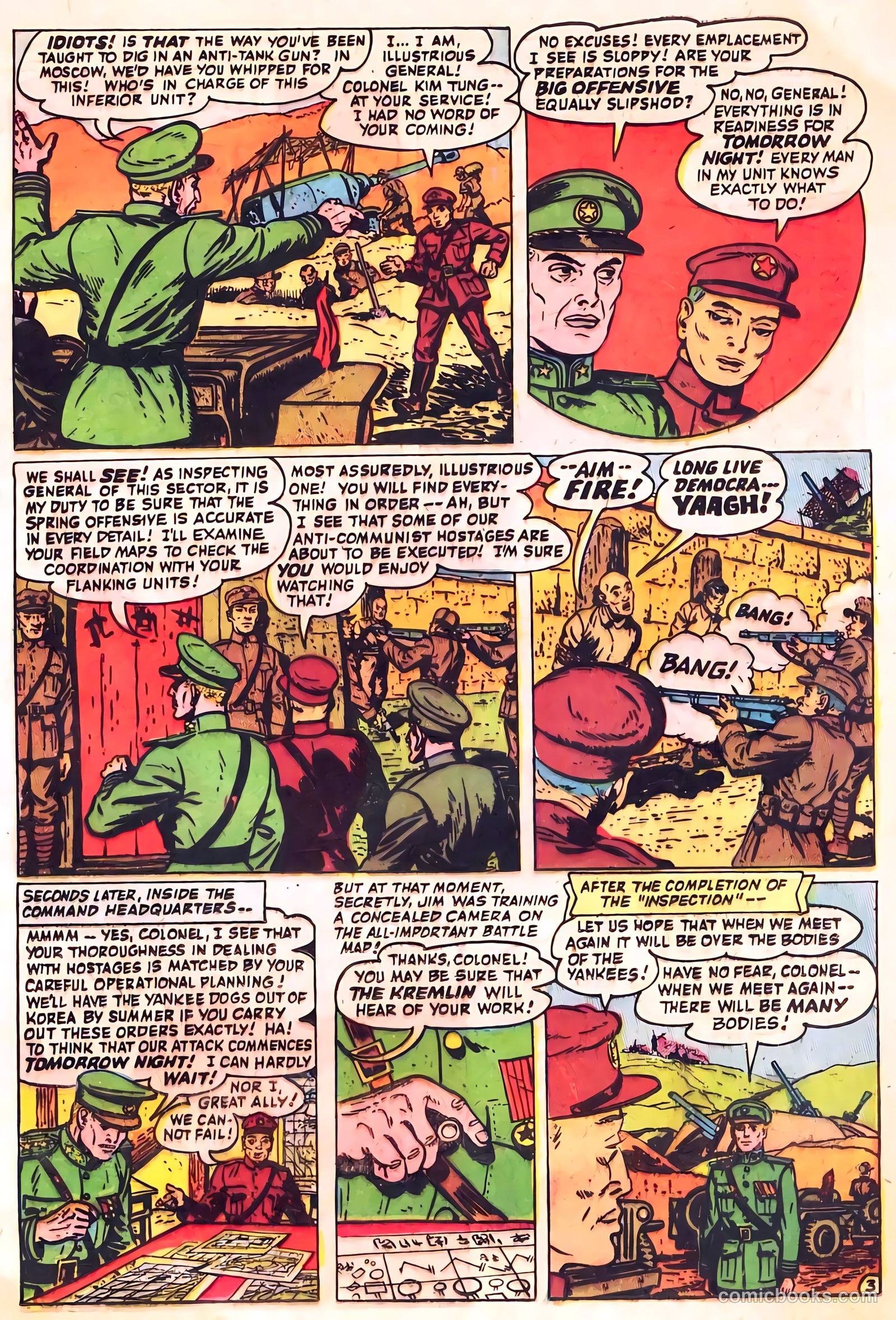 Spy-Hunters #20 (1952) — page 13 of 36