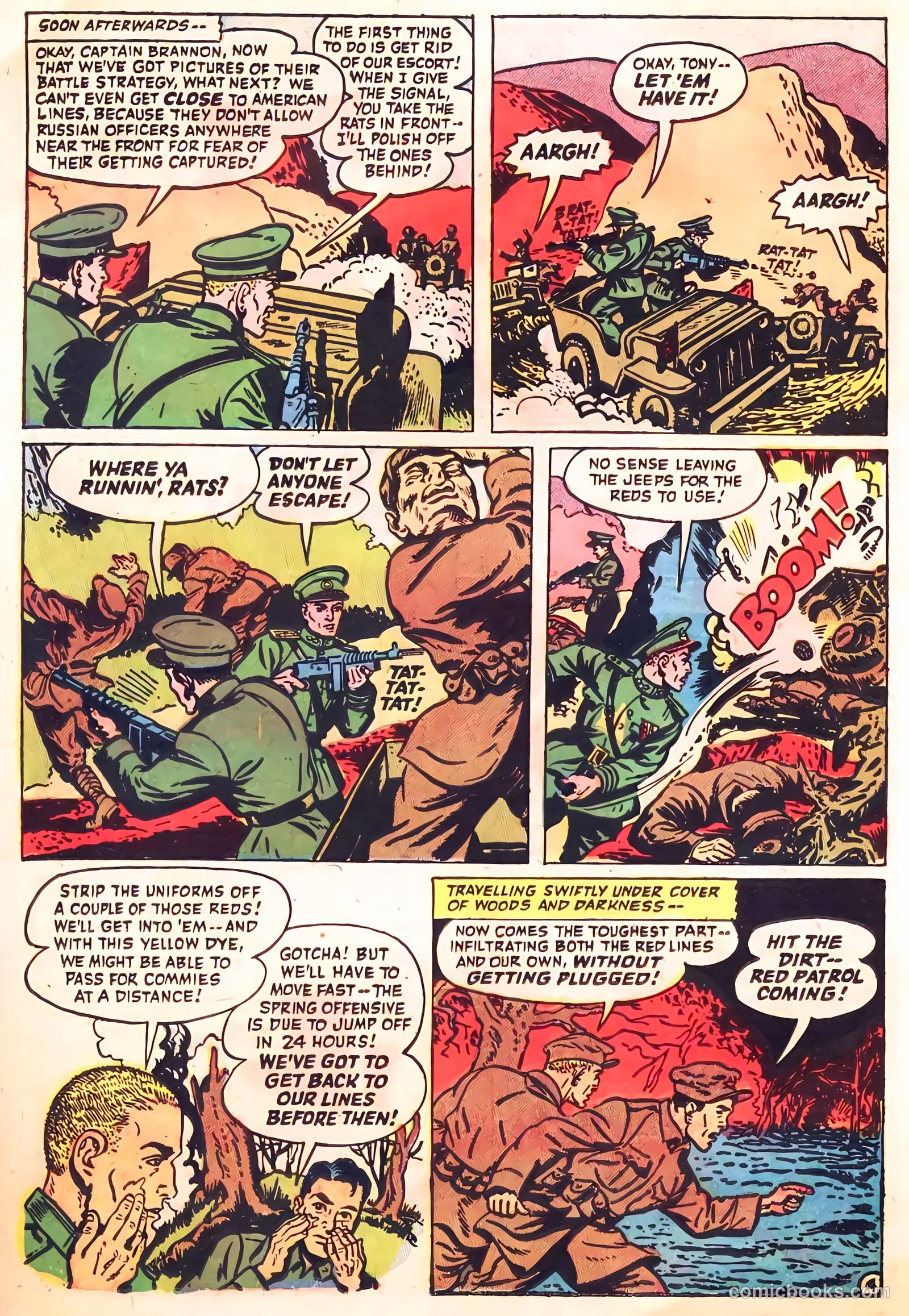 Spy-Hunters #20 (1952) — page 14 of 36