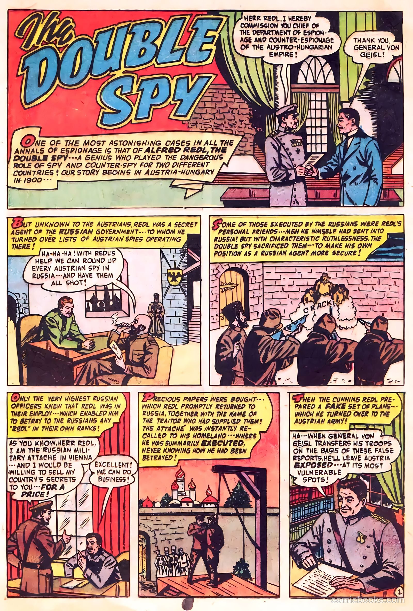 Spy-Hunters #20 (1952) — page 19 of 36
