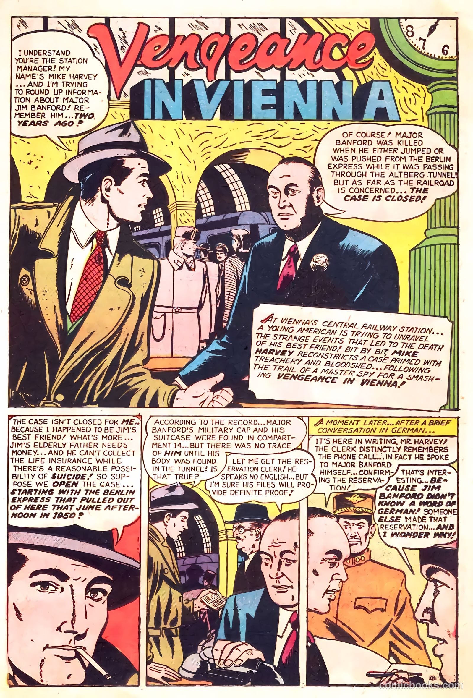 Spy-Hunters #20 (1952) — page 23 of 36
