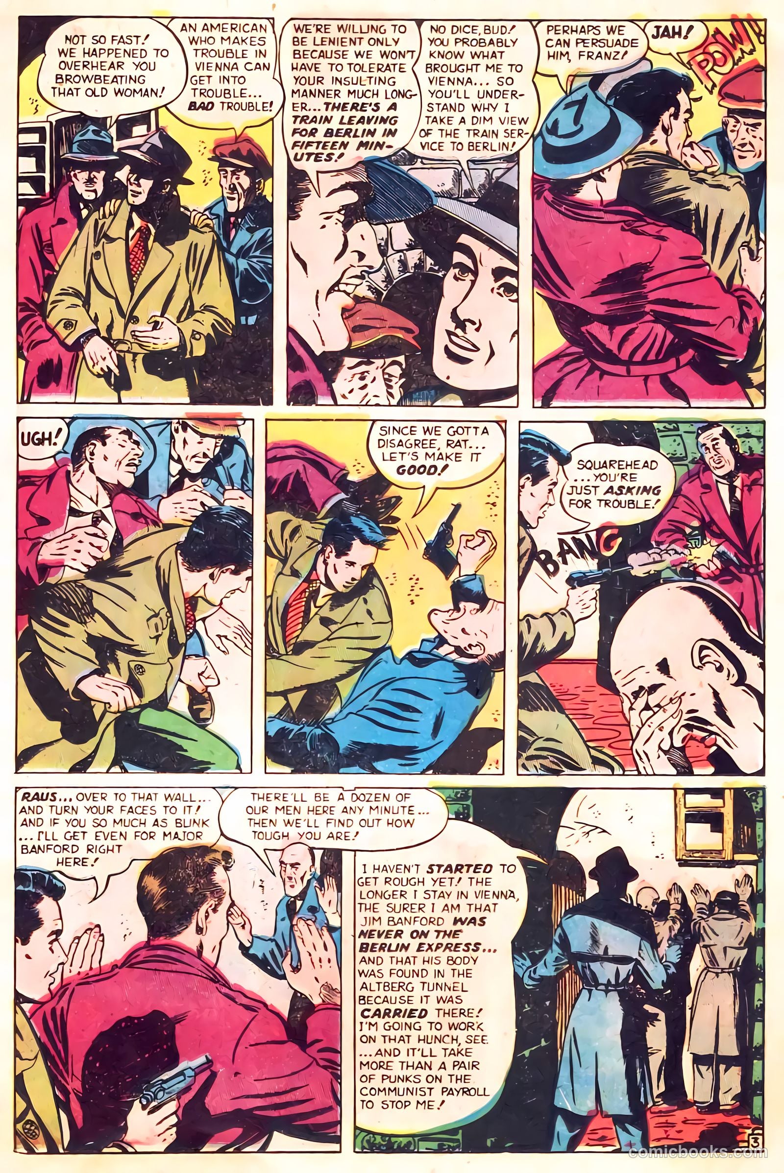 Spy-Hunters #20 (1952) — page 25 of 36