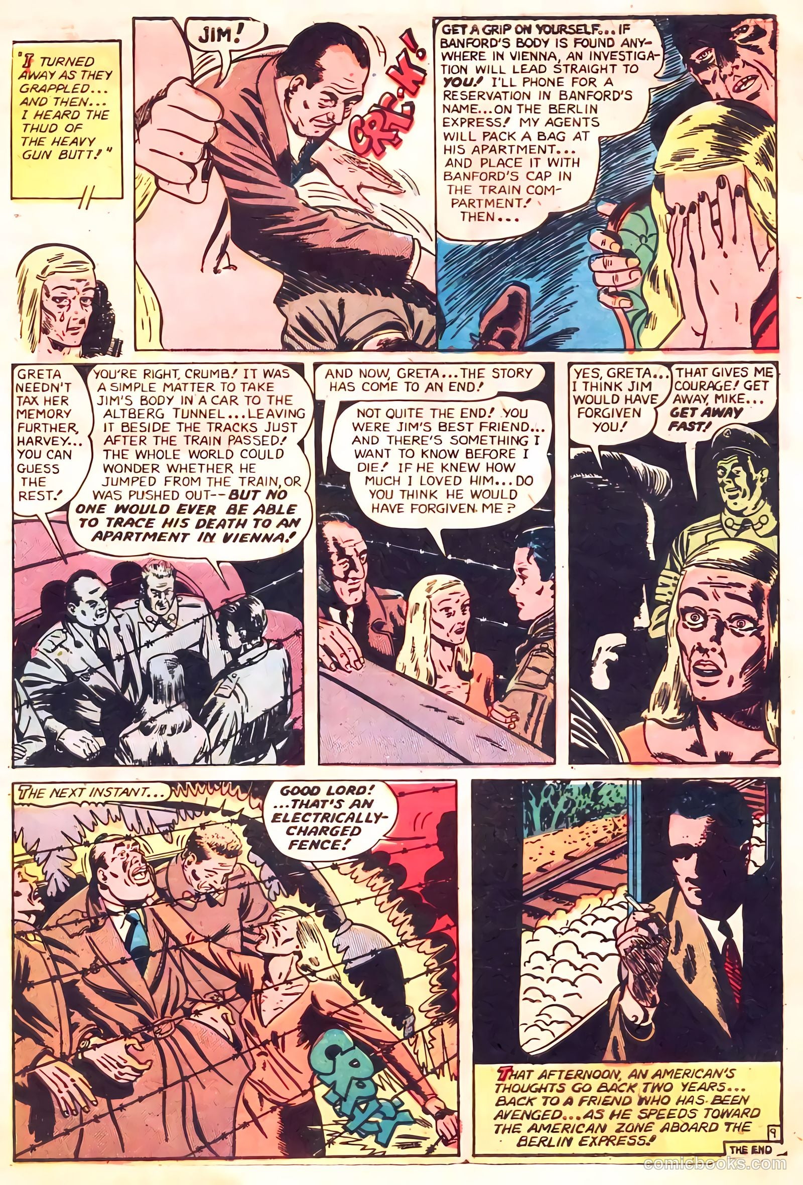 Spy-Hunters #20 (1952) — page 31 of 36