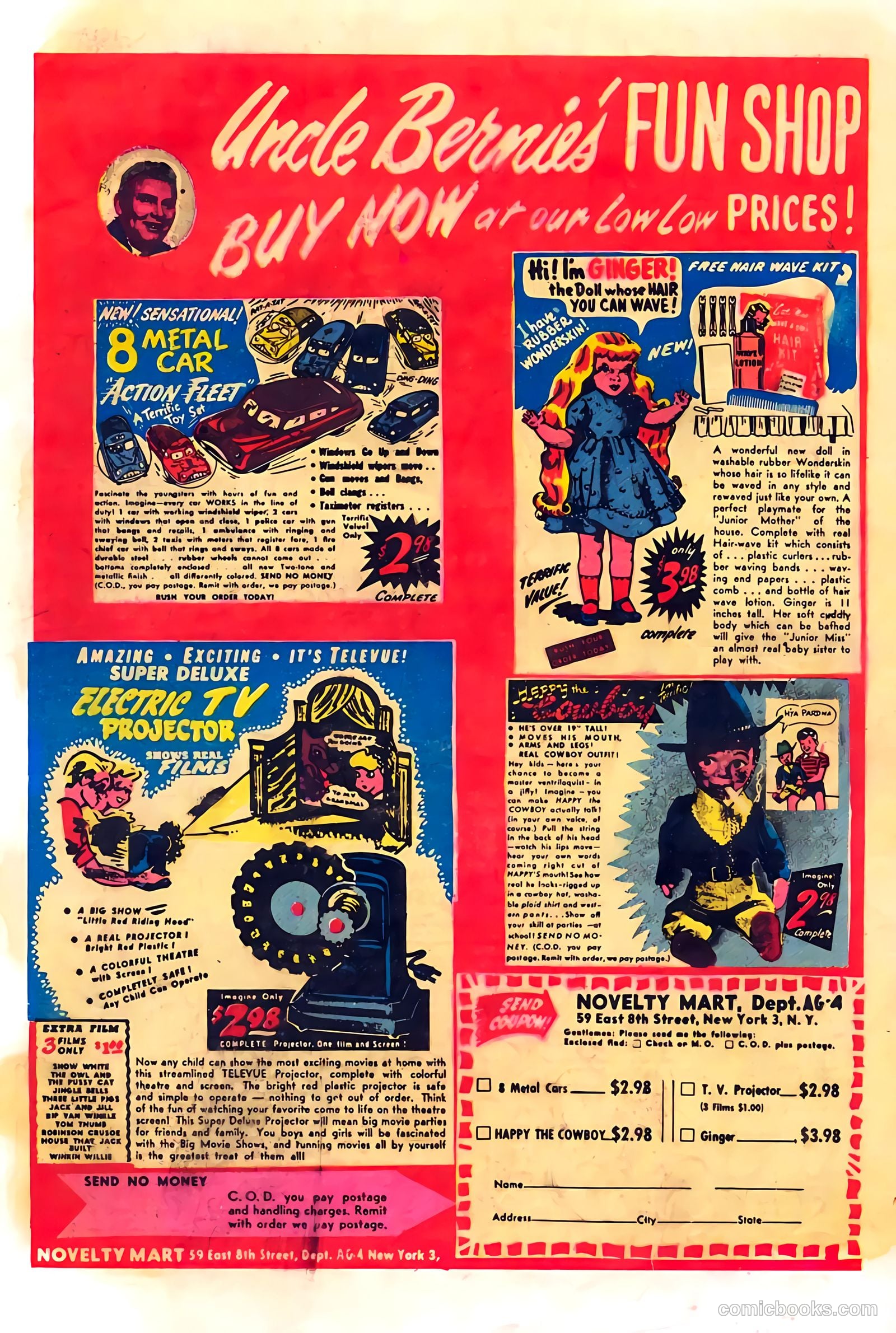 Spy-Hunters #20 (1952) — page 36 of 36