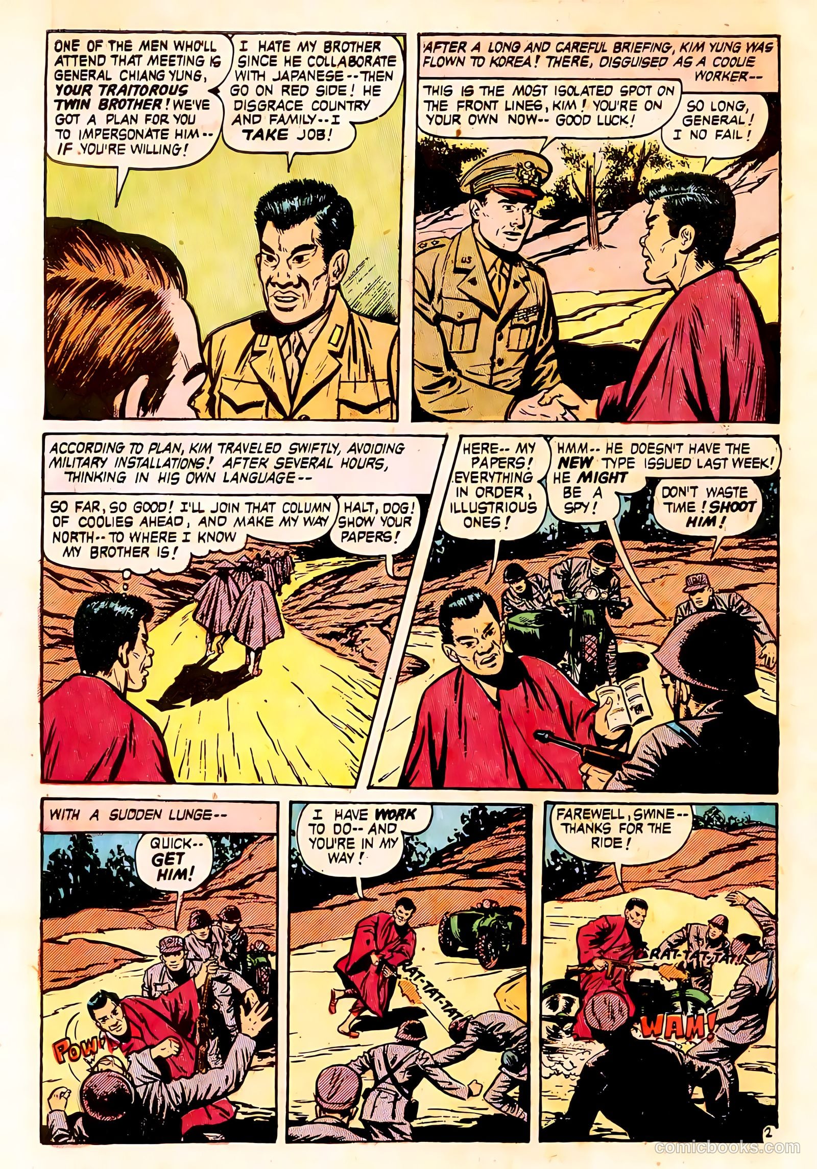 Spy-Hunters #21 (1952) — page 4 of 36