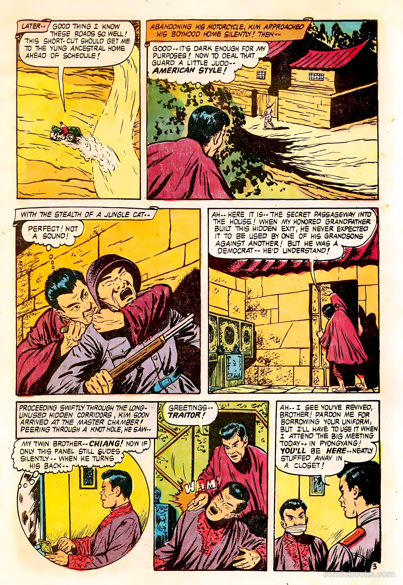 Spy-Hunters #21 (1952) — page 5 of 36