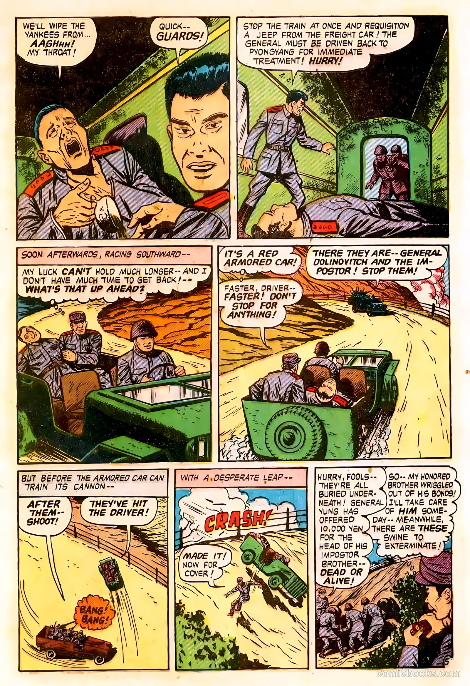 Spy-Hunters #21 (1952) — page 7 of 36