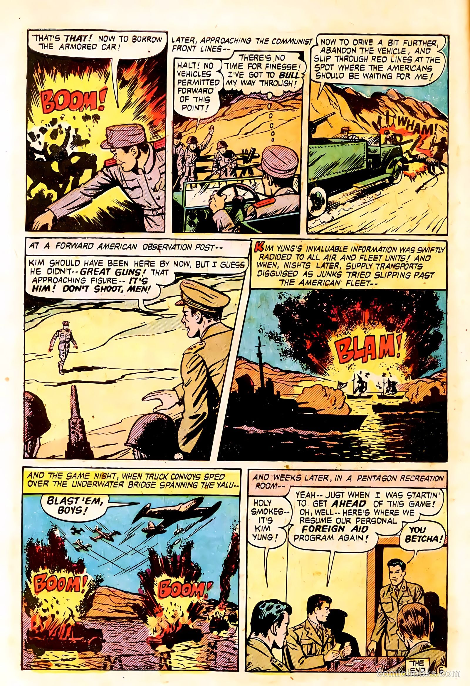 Spy-Hunters #21 (1952) — page 8 of 36