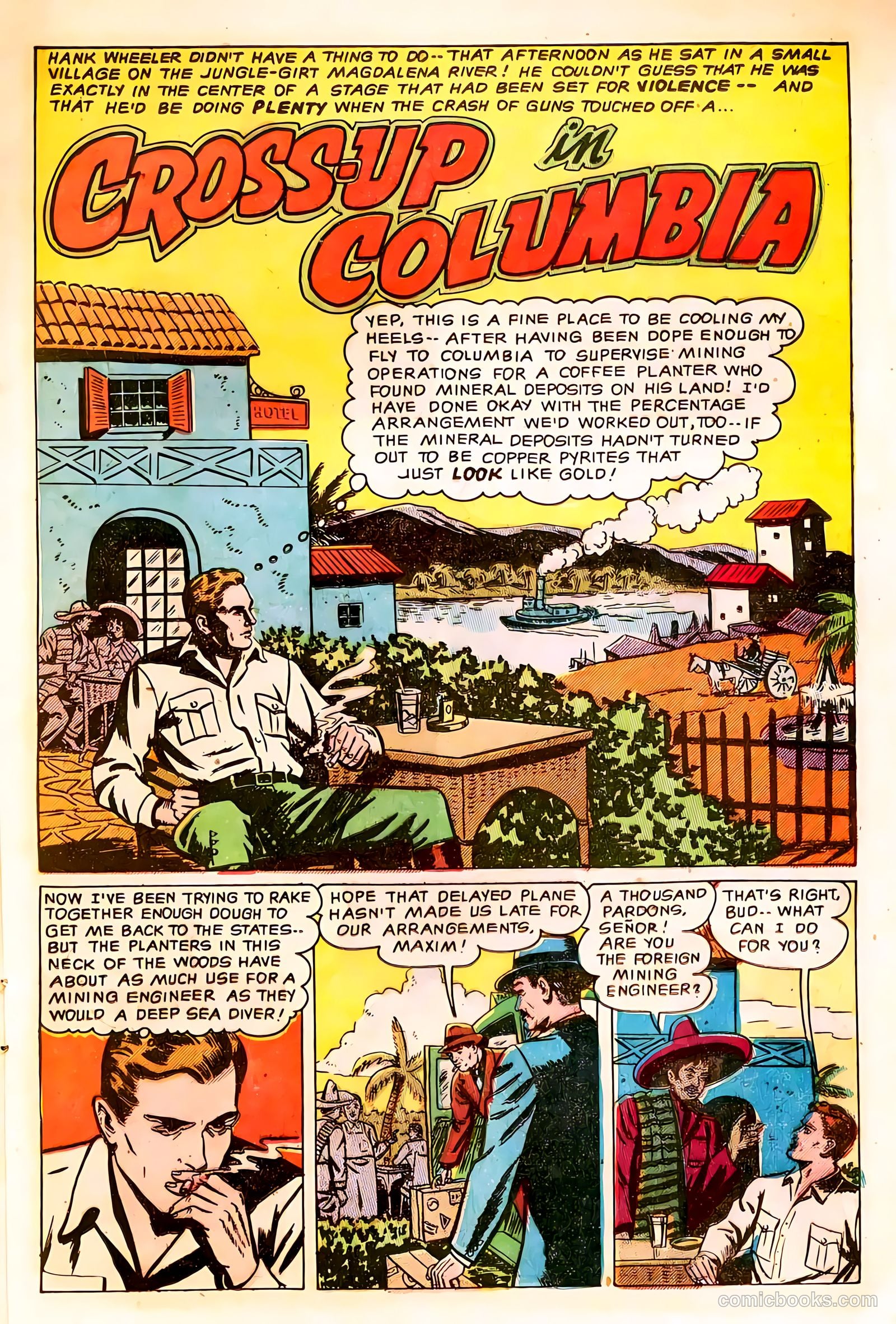 Spy-Hunters #21 (1952) — page 15 of 36