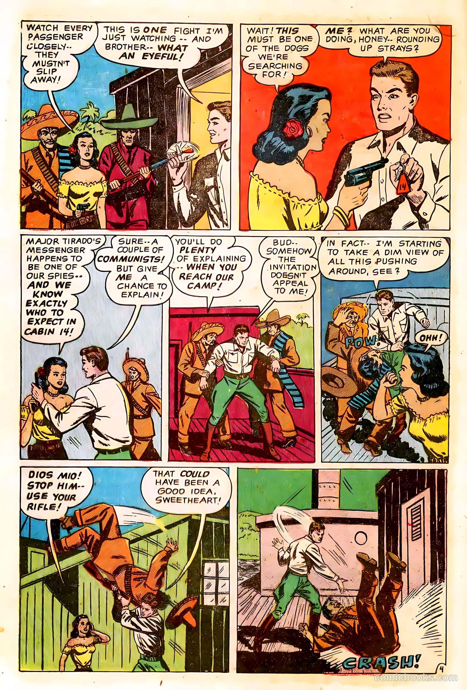 Spy-Hunters #21 (1952) — page 18 of 36