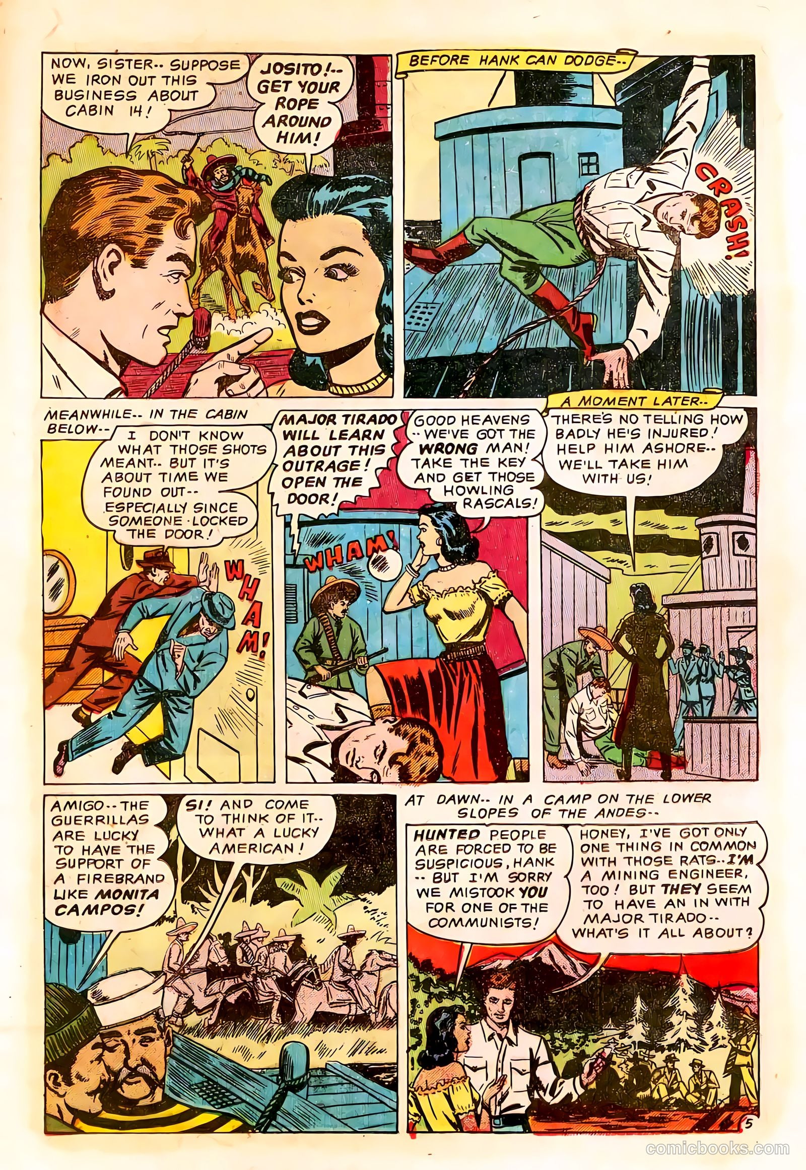 Spy-Hunters #21 (1952) — page 19 of 36
