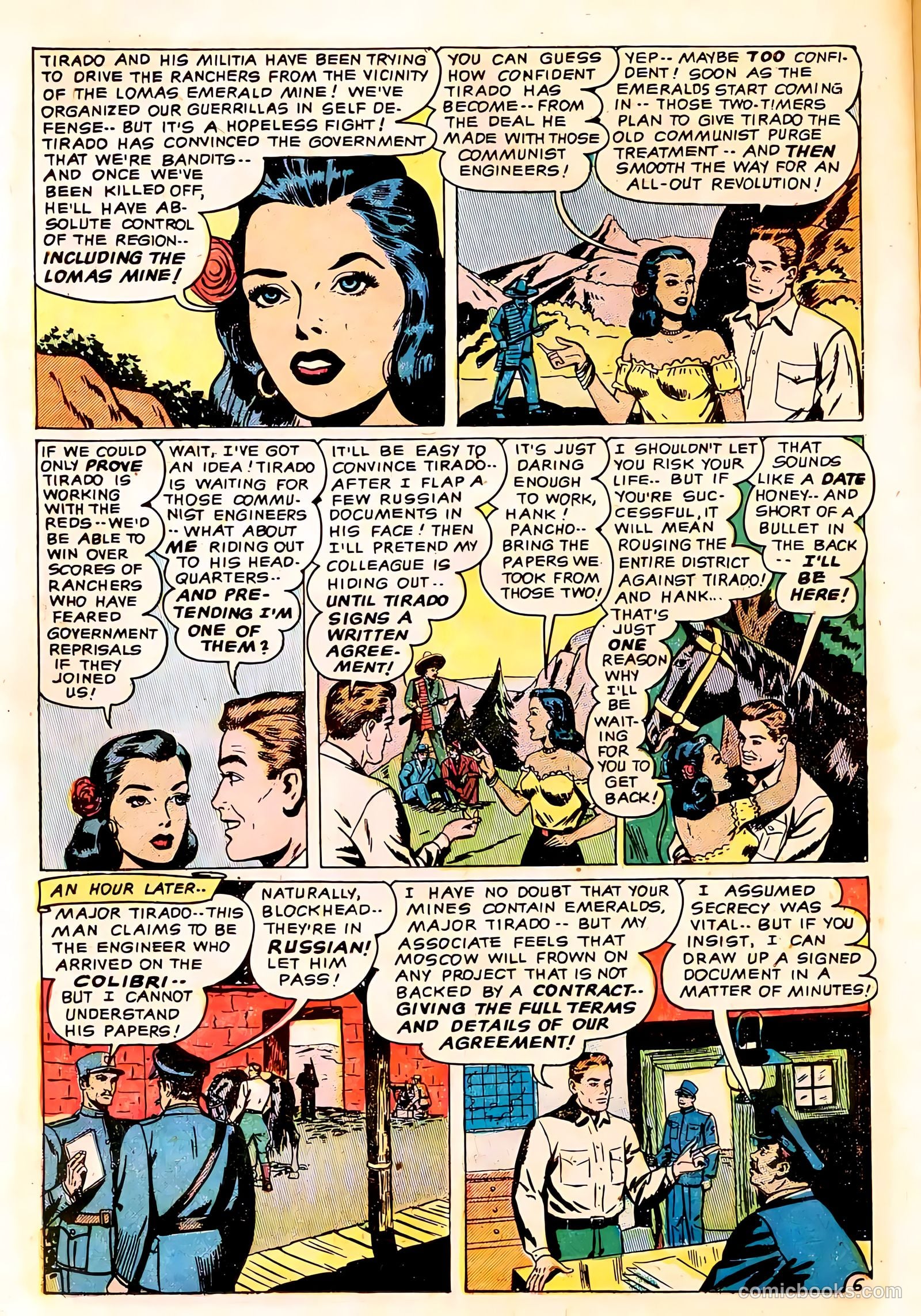Spy-Hunters #21 (1952) — page 20 of 36