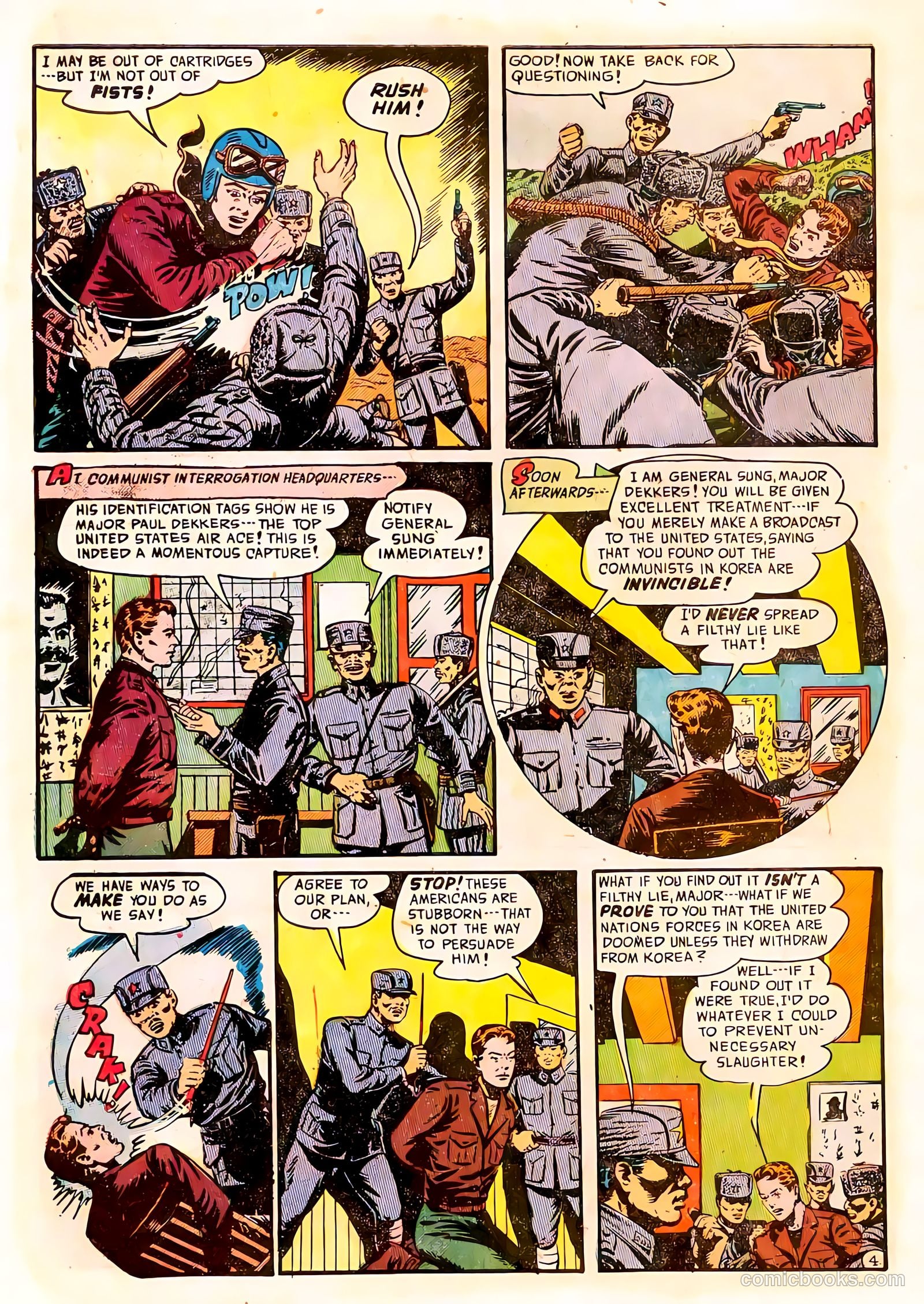 Spy-Hunters #21 (1952) — page 28 of 36