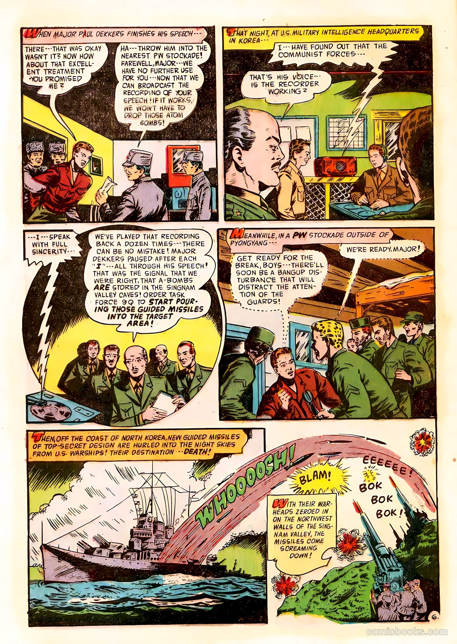 Spy-Hunters #21 (1952) — page 30 of 36