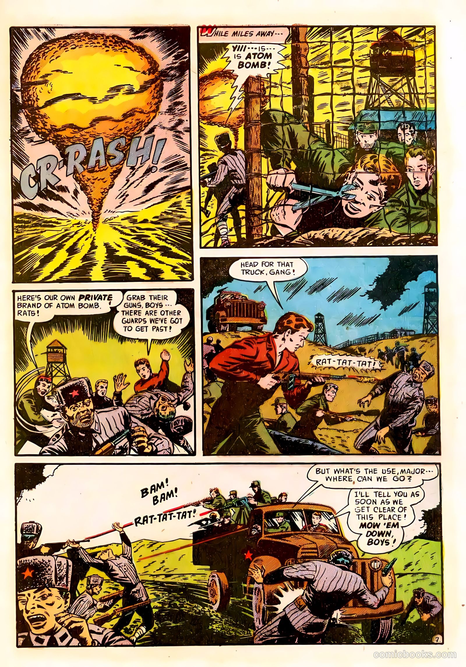 Spy-Hunters #21 (1952) — page 31 of 36