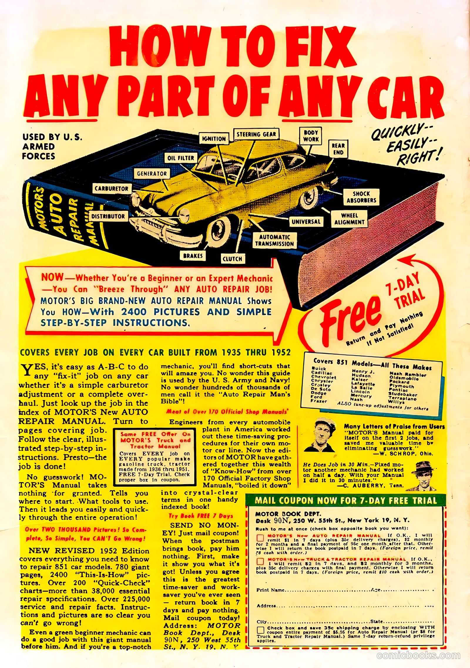 Spy-Hunters #21 (1952) — page 36 of 36