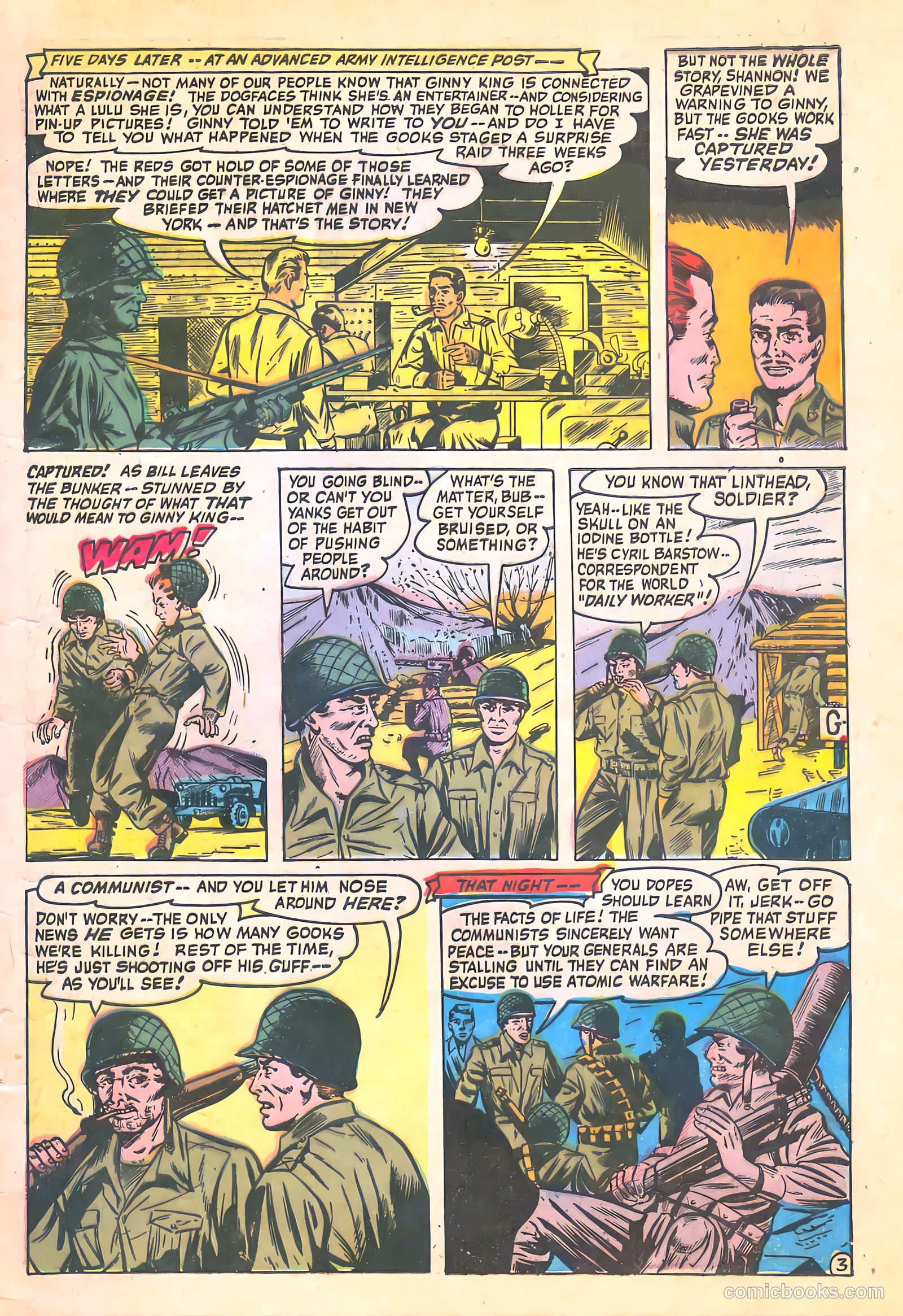 Spy-Hunters #22 (1953) — page 5 of 36