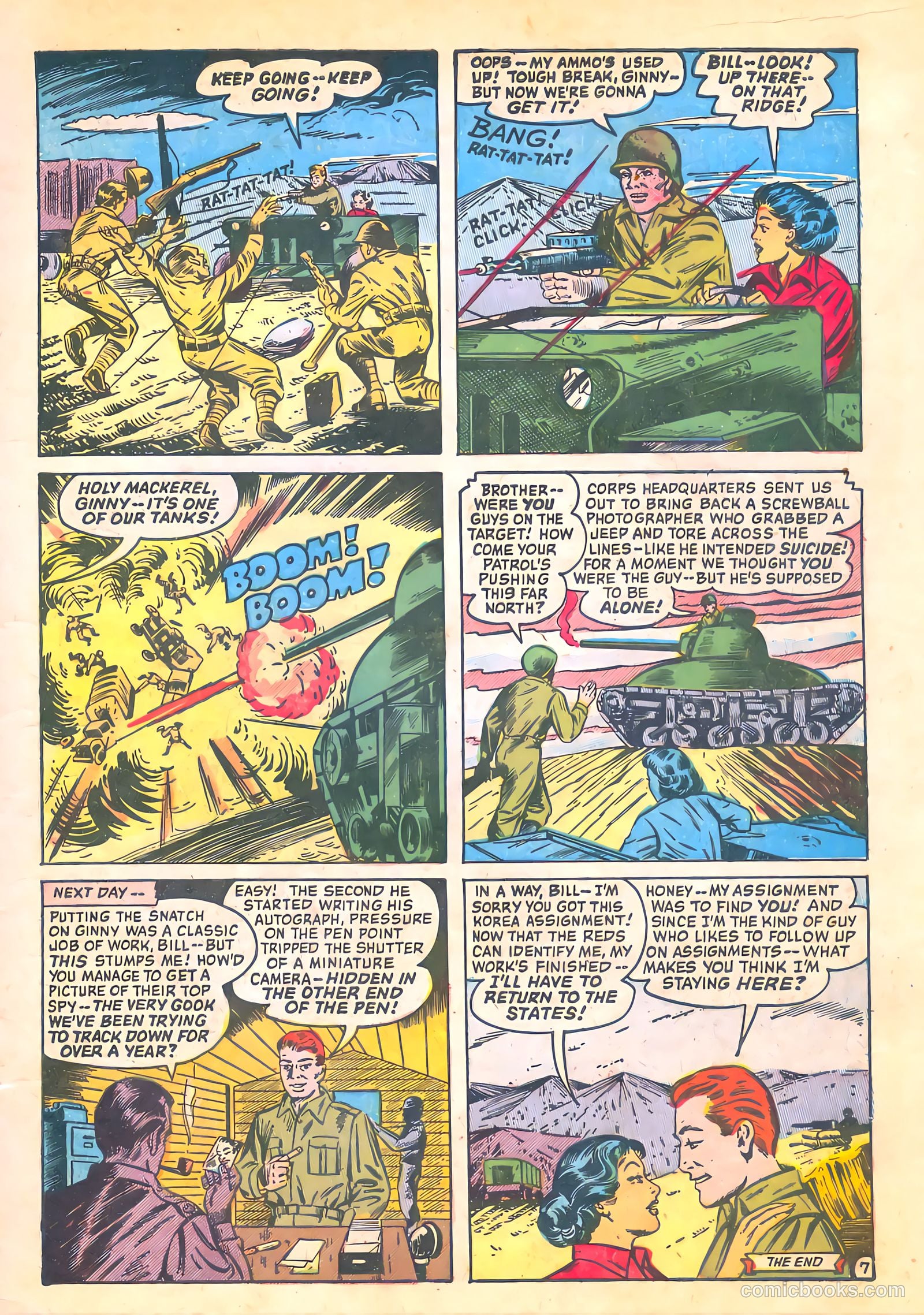 Spy-Hunters #22 (1953) — page 9 of 36