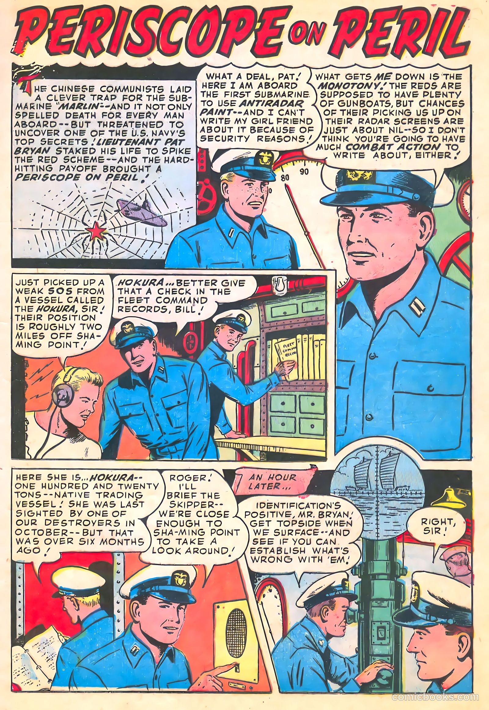Spy-Hunters #22 (1953) — page 11 of 36