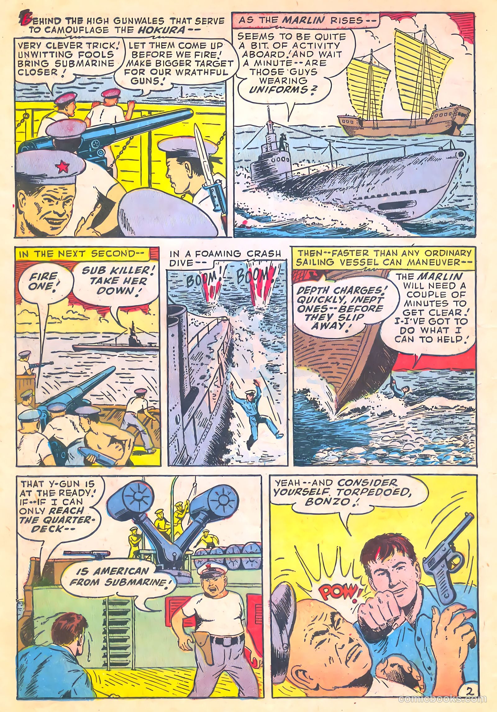 Spy-Hunters #22 (1953) — page 12 of 36