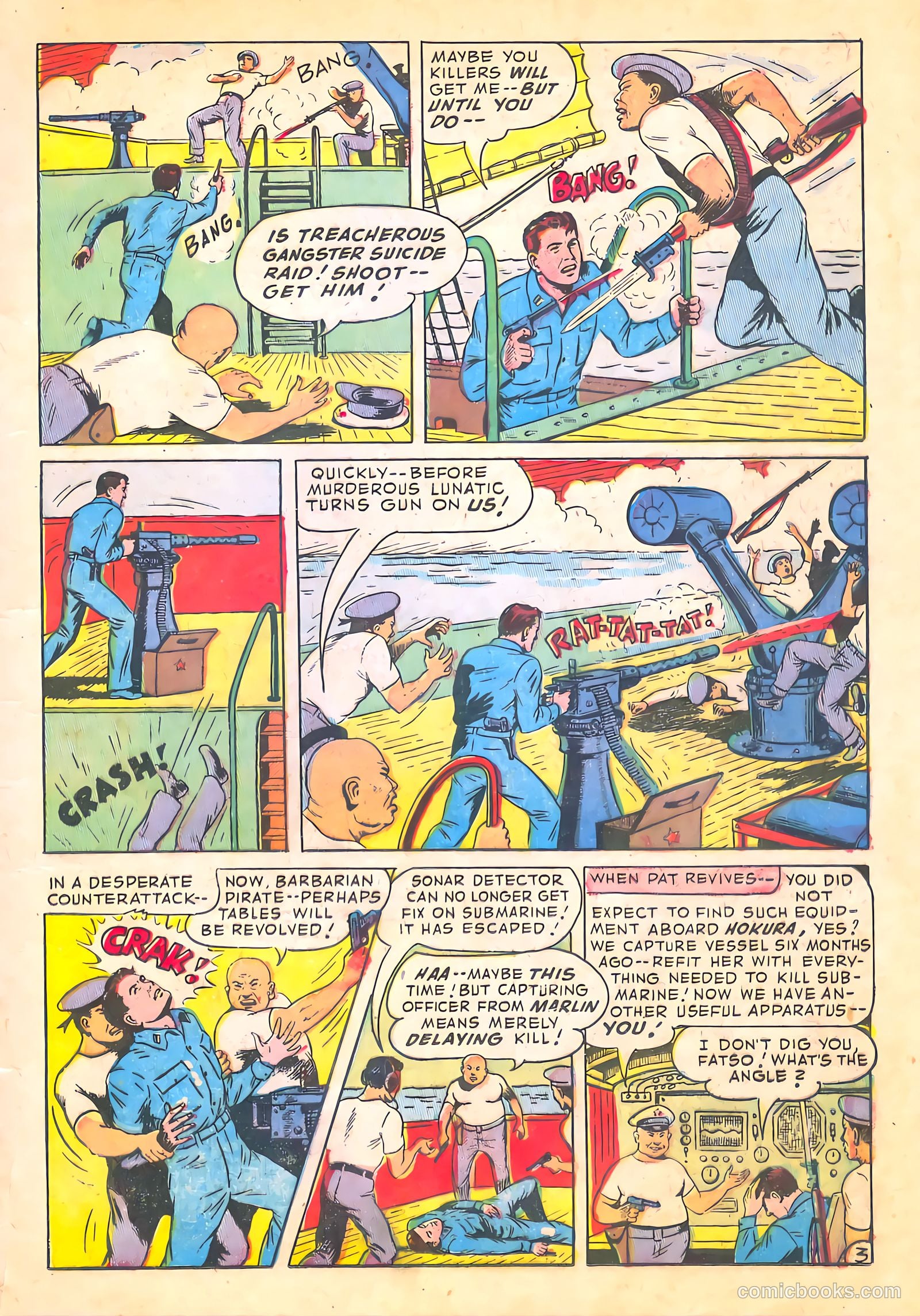 Spy-Hunters #22 (1953) — page 13 of 36