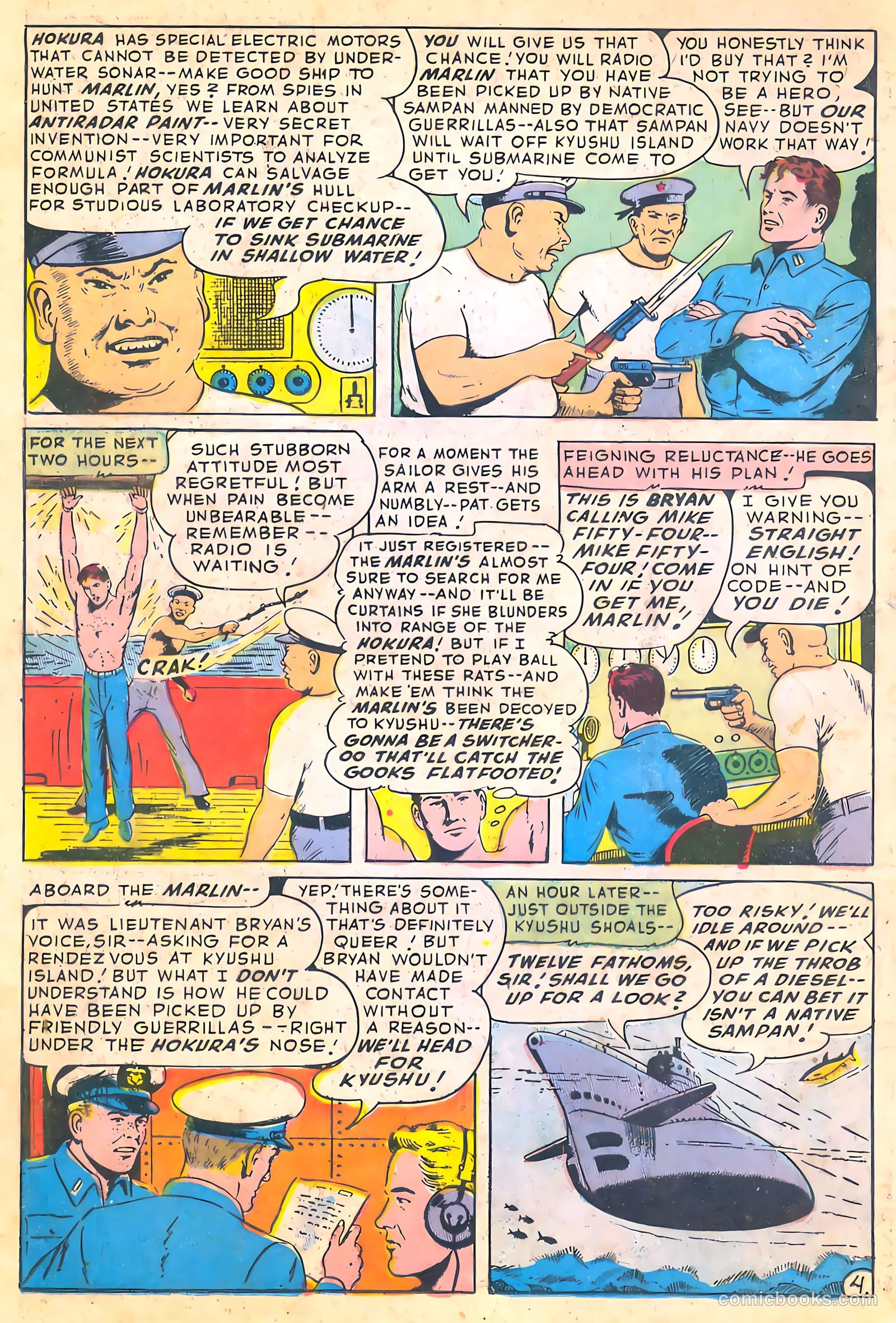 Spy-Hunters #22 (1953) — page 14 of 36