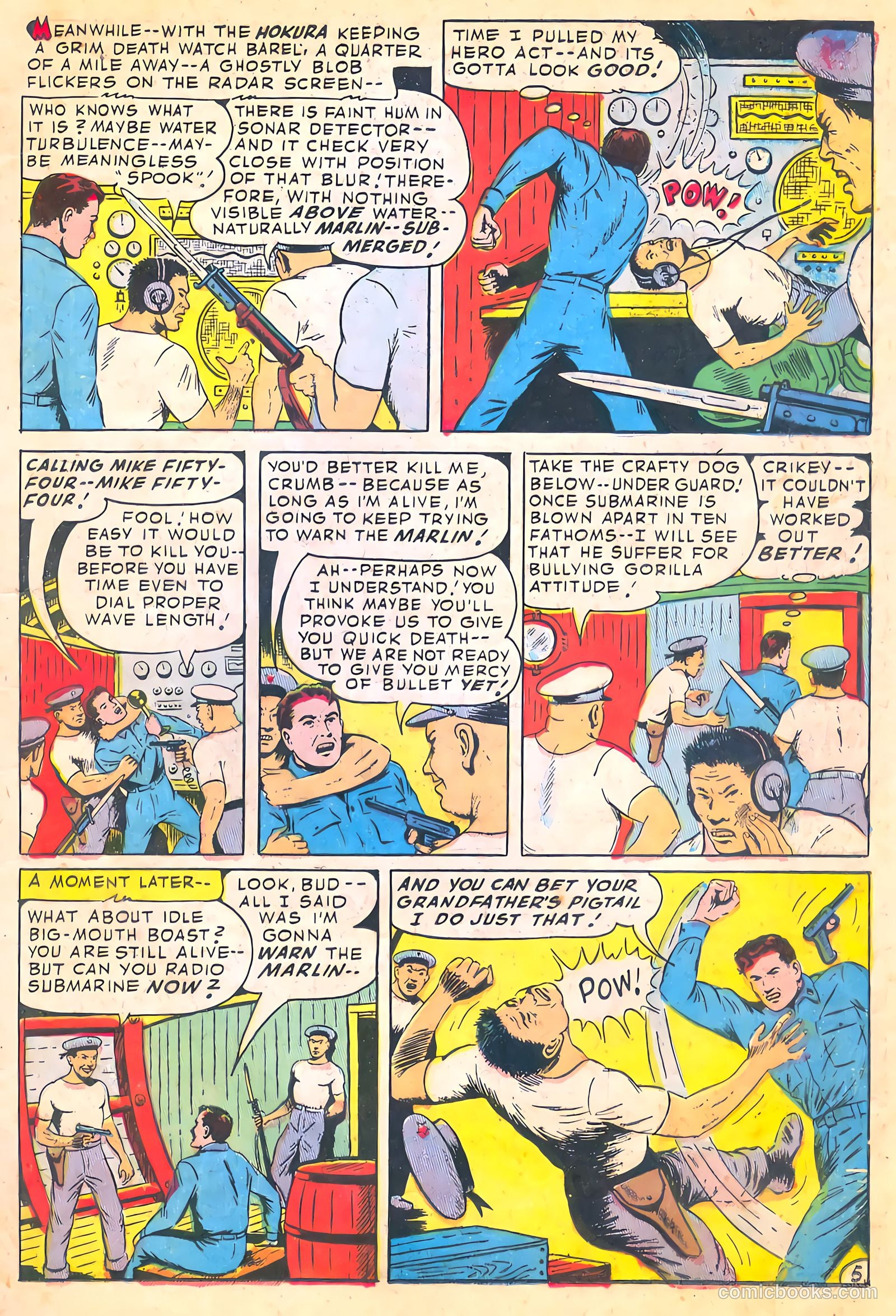 Spy-Hunters #22 (1953) — page 15 of 36