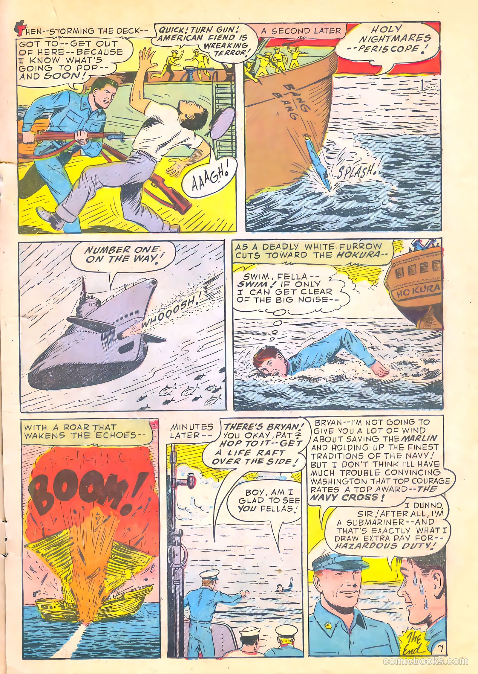 Spy-Hunters #22 (1953) — page 17 of 36