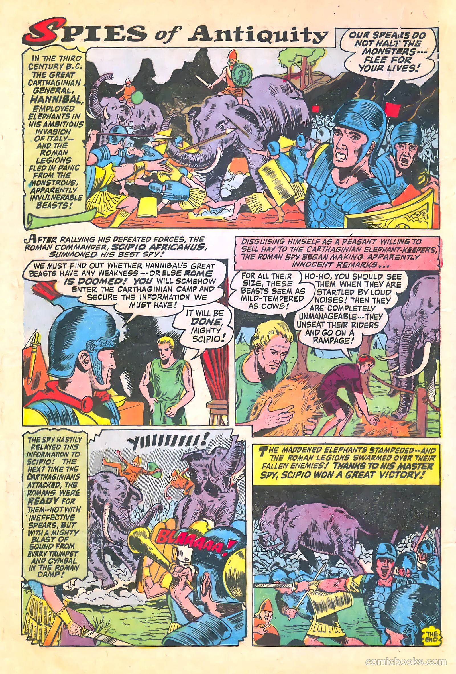 Spy-Hunters #22 (1953) — page 18 of 36