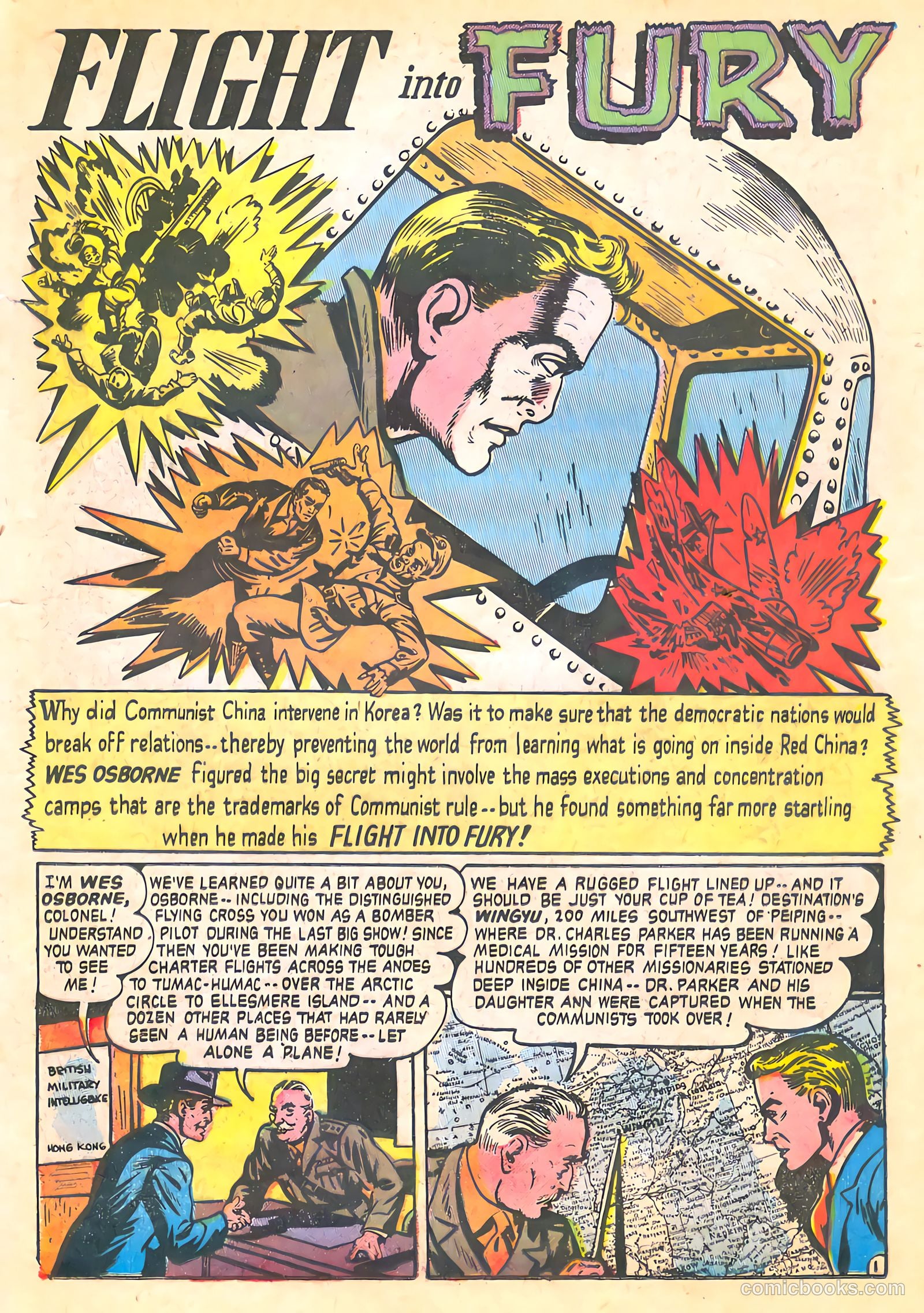 Spy-Hunters #22 (1953) — page 19 of 36