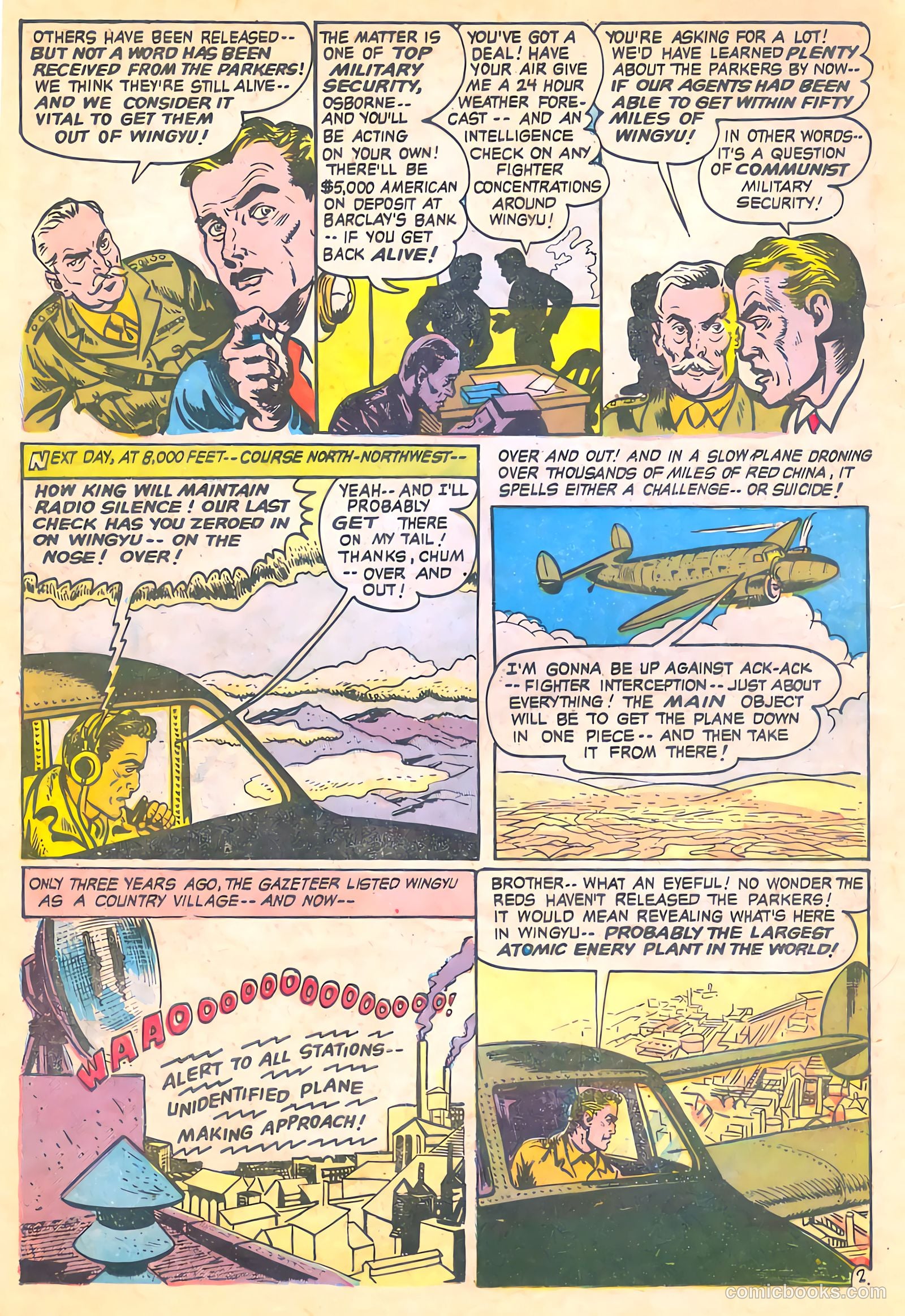Spy-Hunters #22 (1953) — page 20 of 36