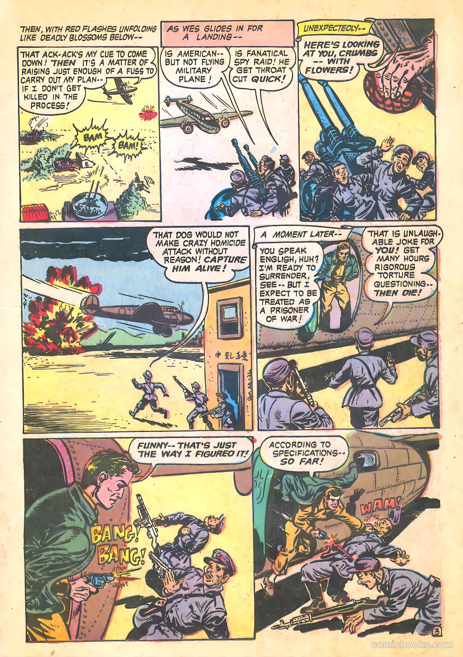 Spy-Hunters #22 (1953) — page 21 of 36