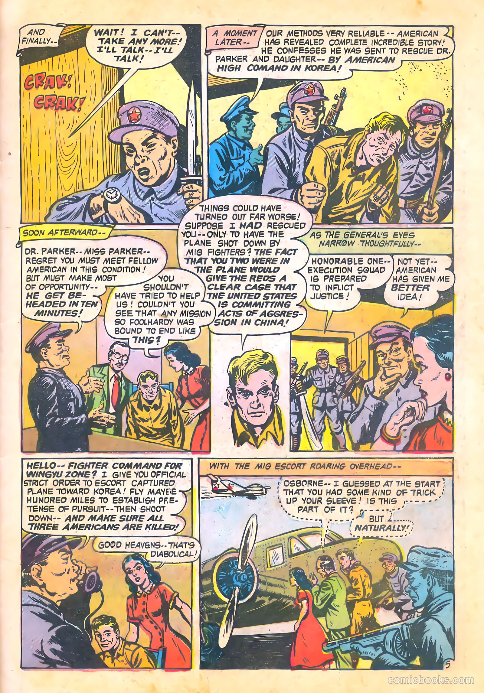 Spy-Hunters #22 (1953) — page 23 of 36