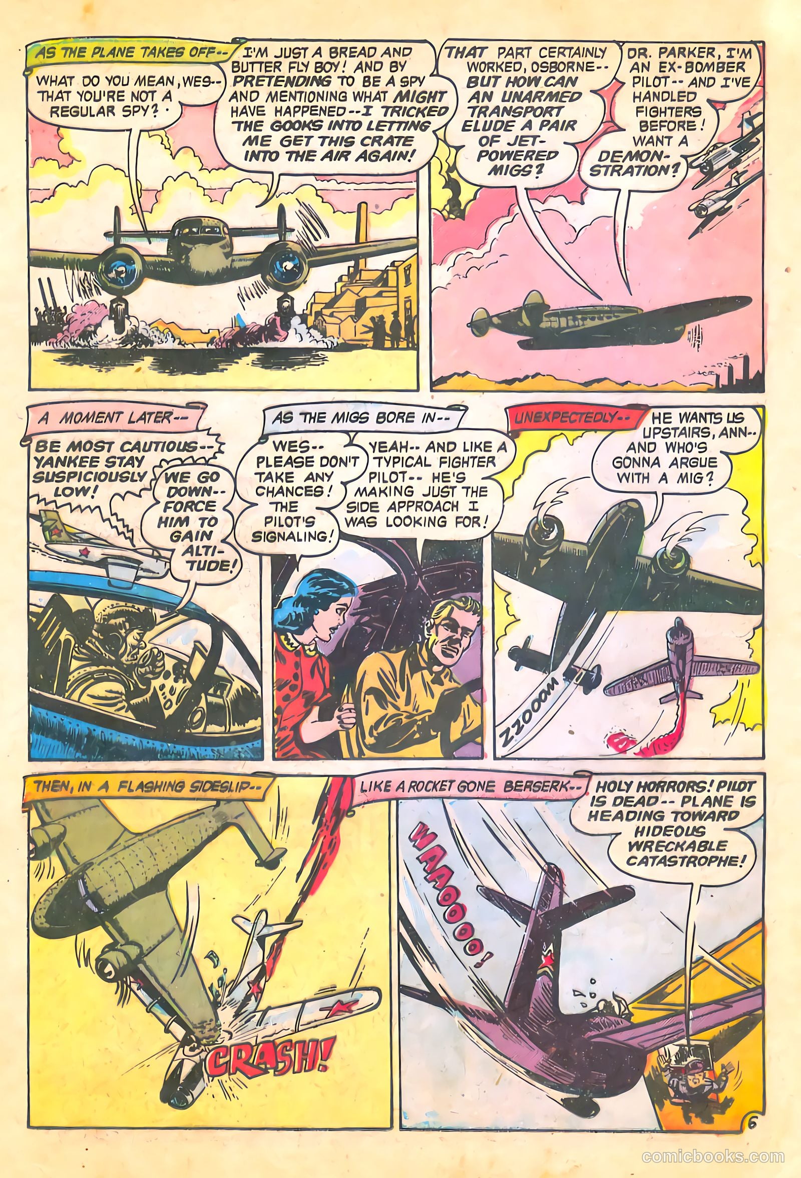 Spy-Hunters #22 (1953) — page 24 of 36