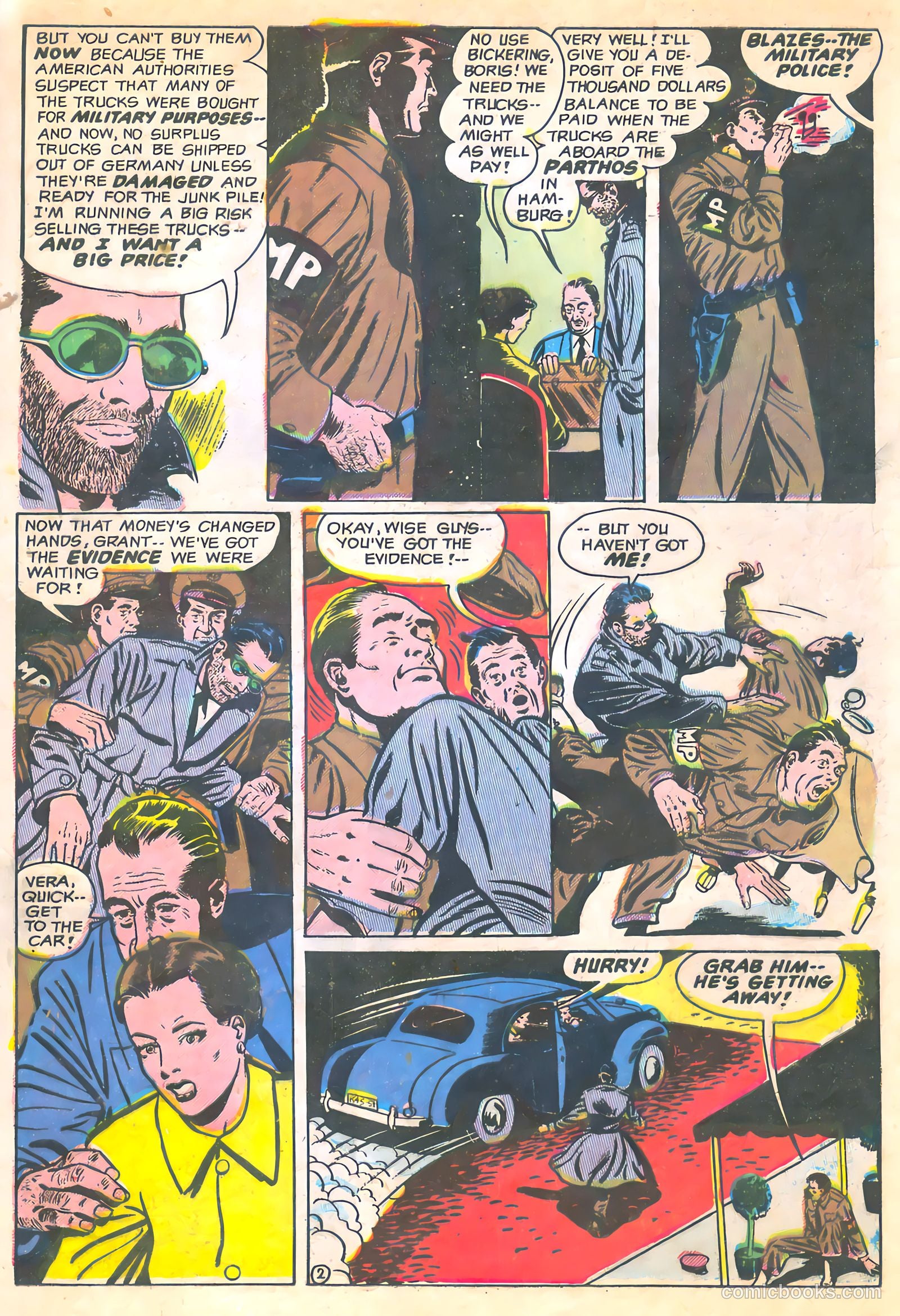 Spy-Hunters #22 (1953) — page 29 of 36