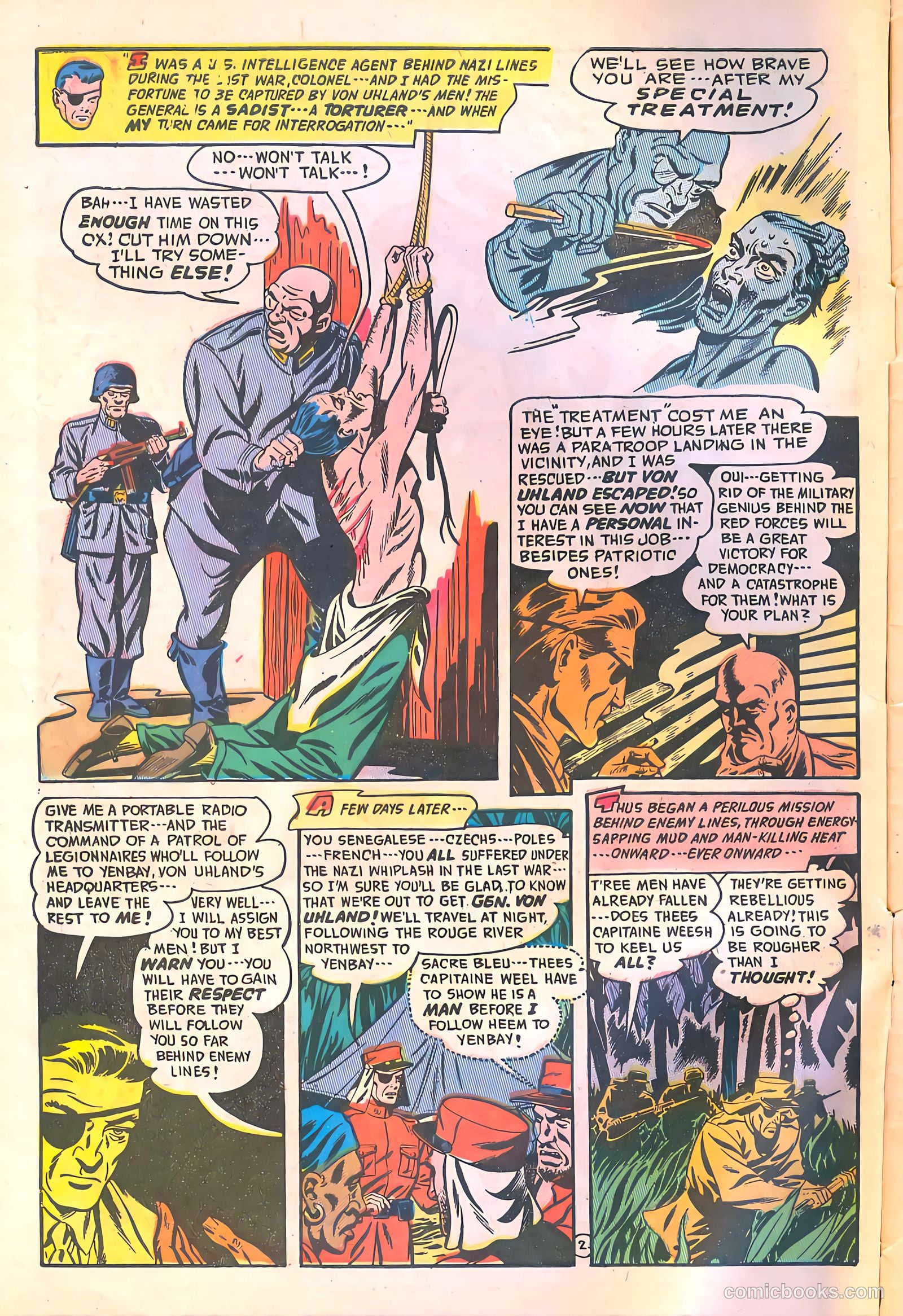Spy-Hunters #23 (1953) — page 4 of 36