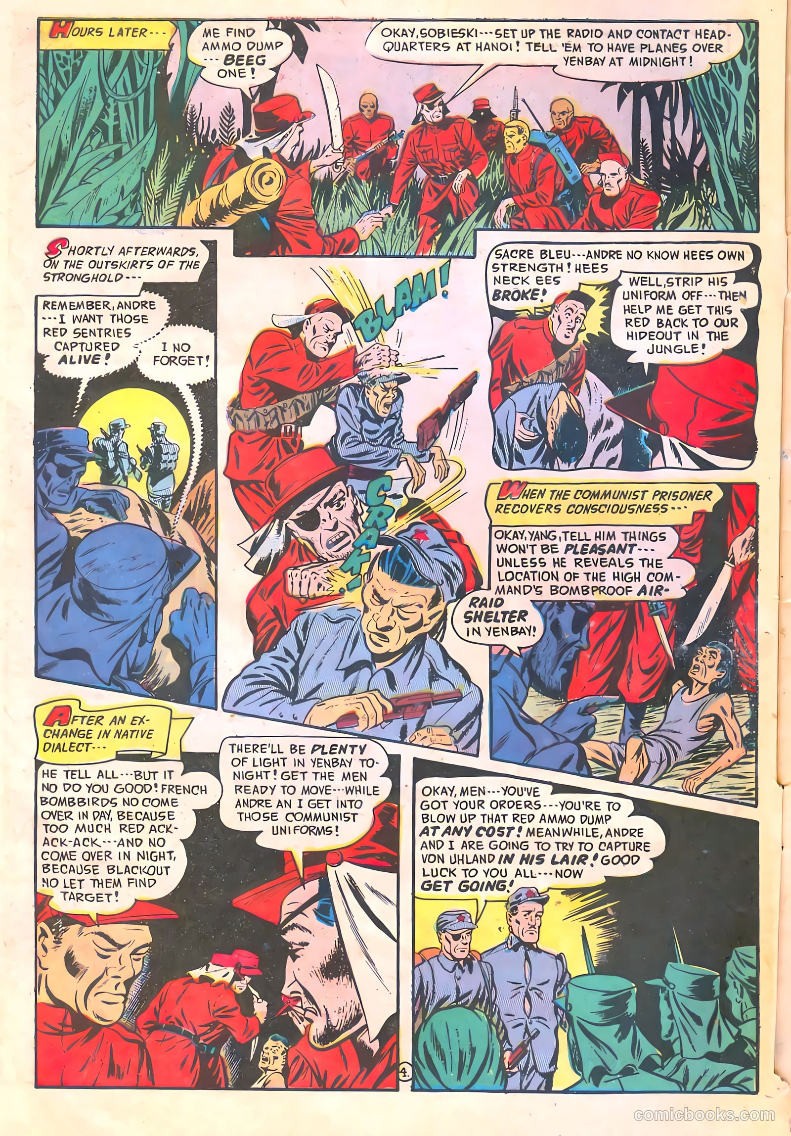 Spy-Hunters #23 (1953) — page 6 of 36