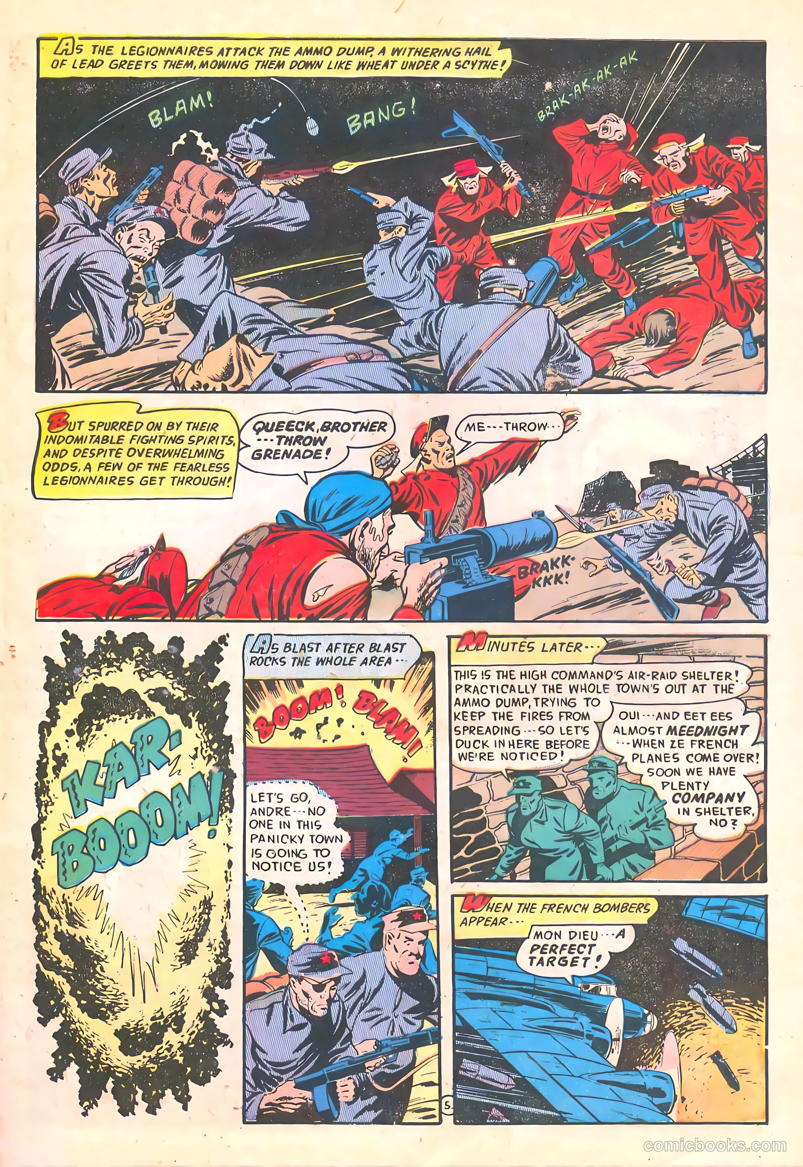 Spy-Hunters #23 (1953) — page 7 of 36