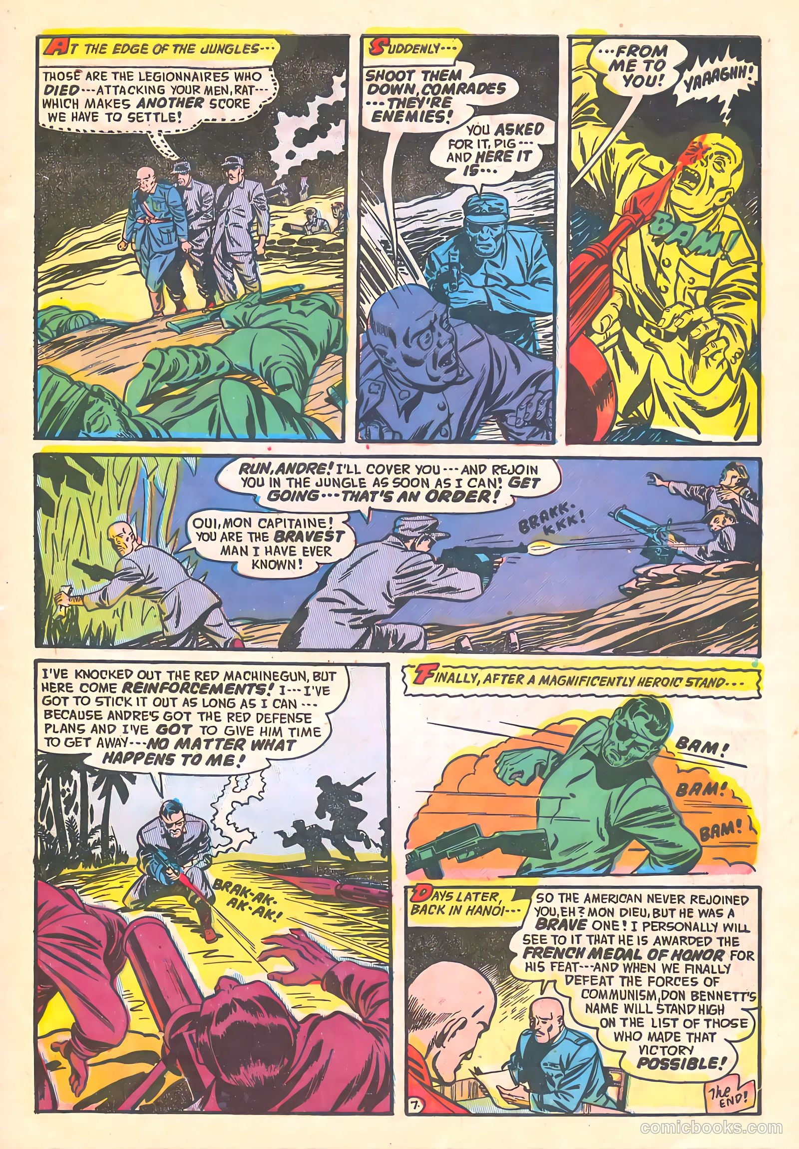 Spy-Hunters #23 (1953) — page 9 of 36