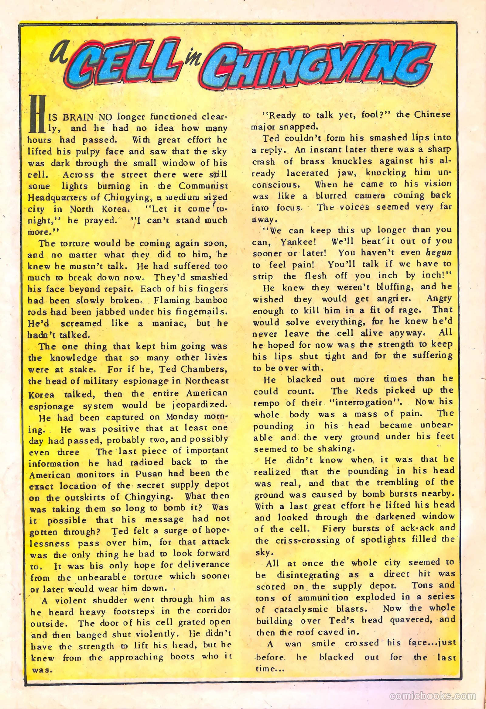 Spy-Hunters #23 (1953) — page 10 of 36