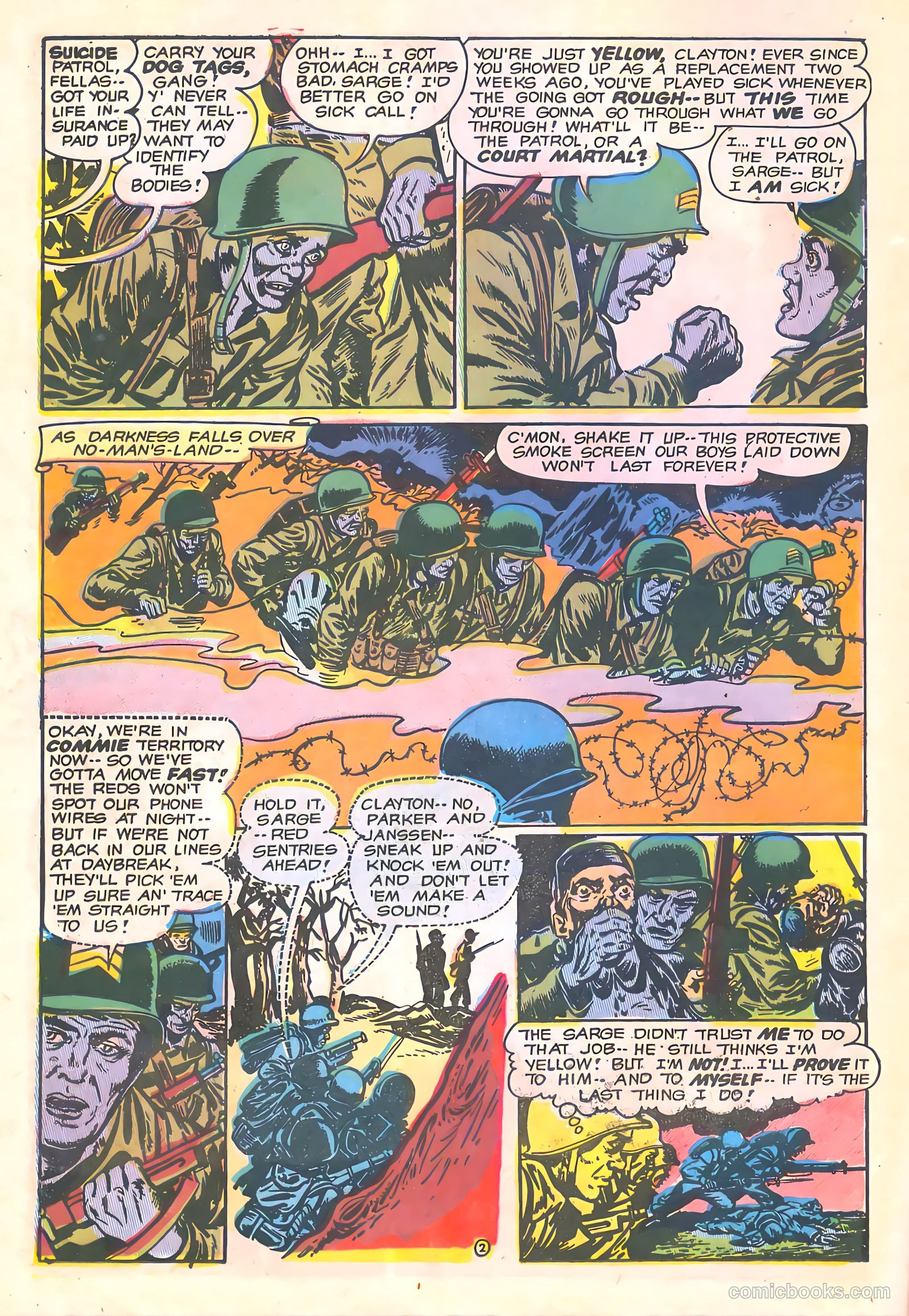 Spy-Hunters #23 (1953) — page 12 of 36