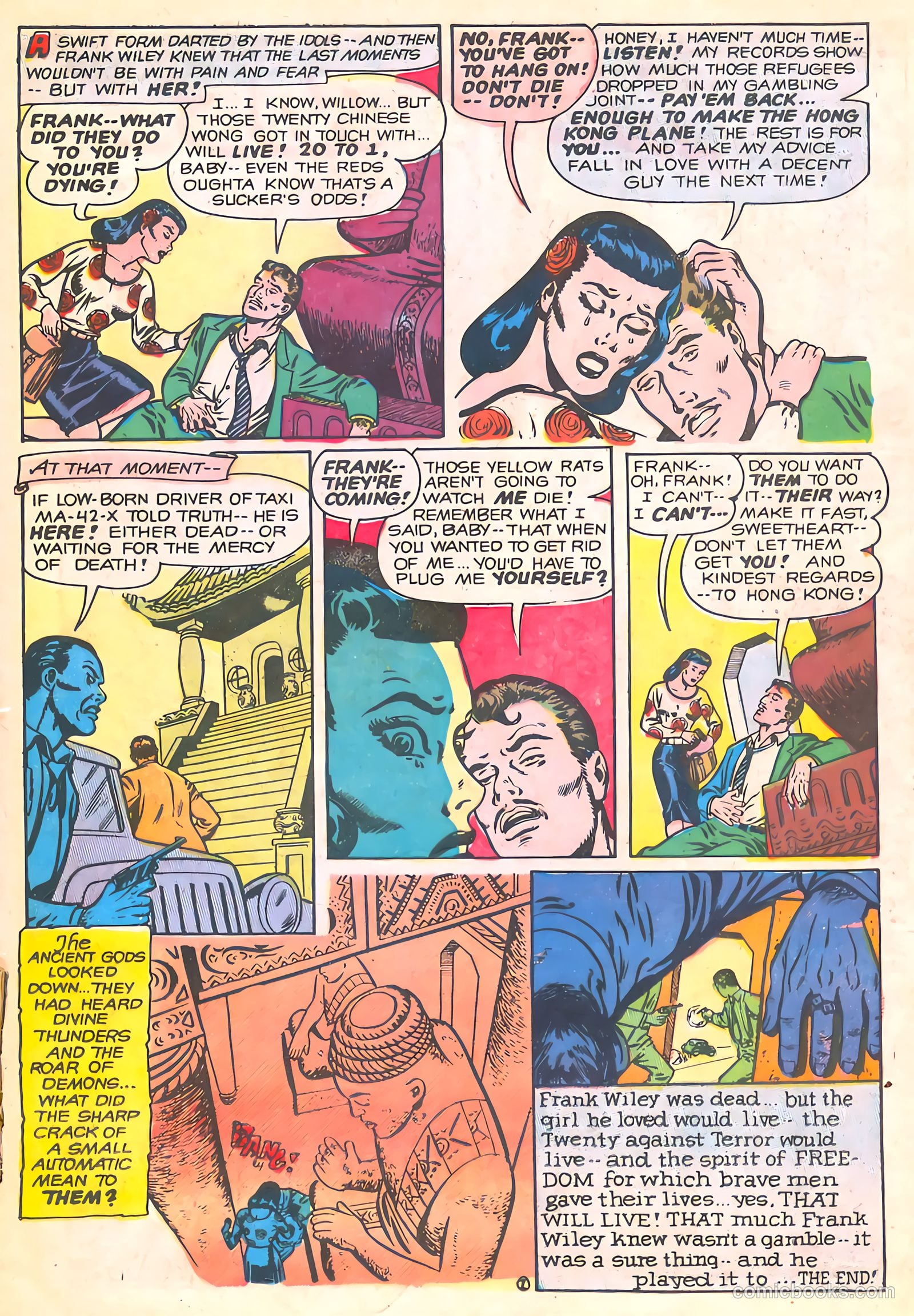 Spy-Hunters #23 (1953) — page 23 of 36